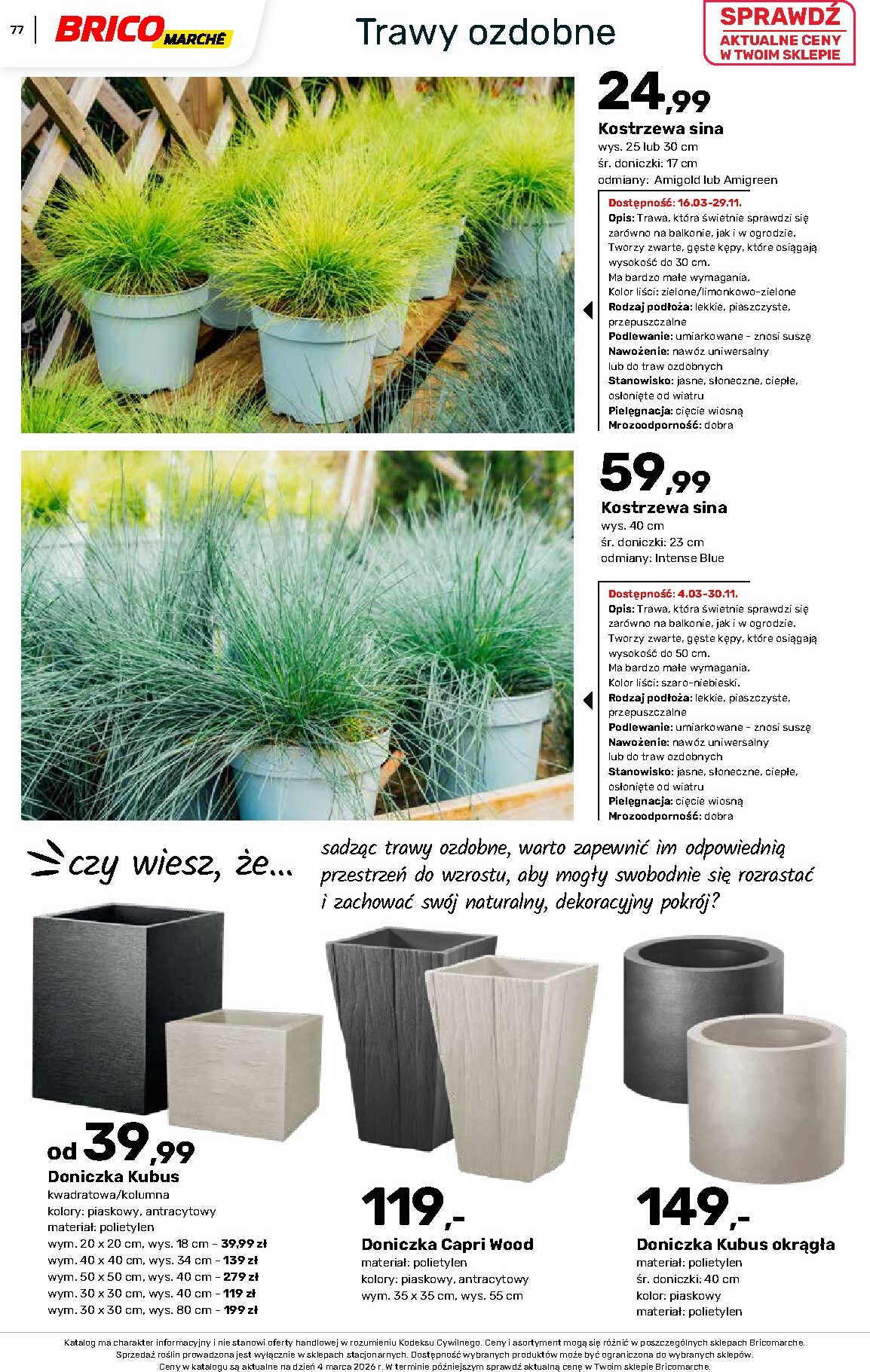 brico-marche - Gazetka Bricomarché - Katalog ogród - ważna od 04.03.2026 do 16.08.2026 - page: 77