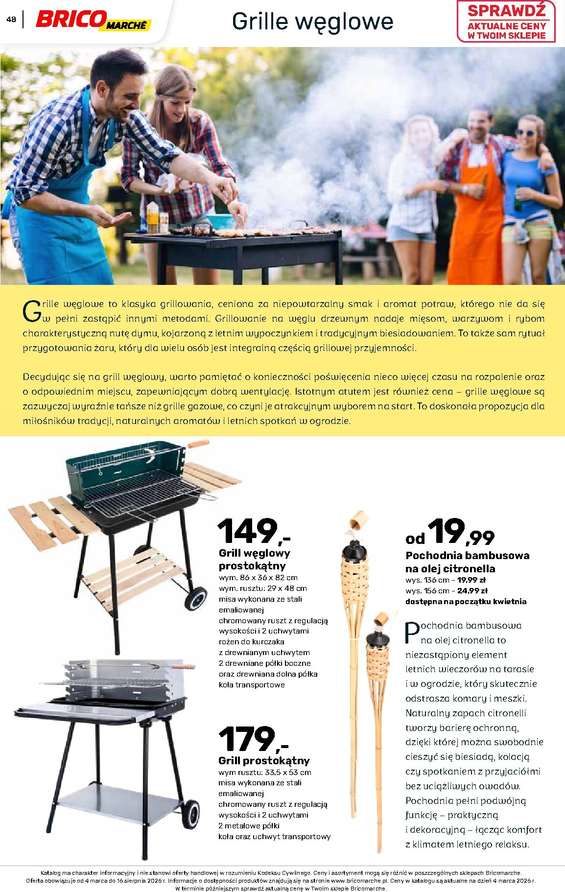 brico-marche - Gazetka Bricomarché - Katalog ogród - ważna od 04.03.2026 do 16.08.2026 - page: 48