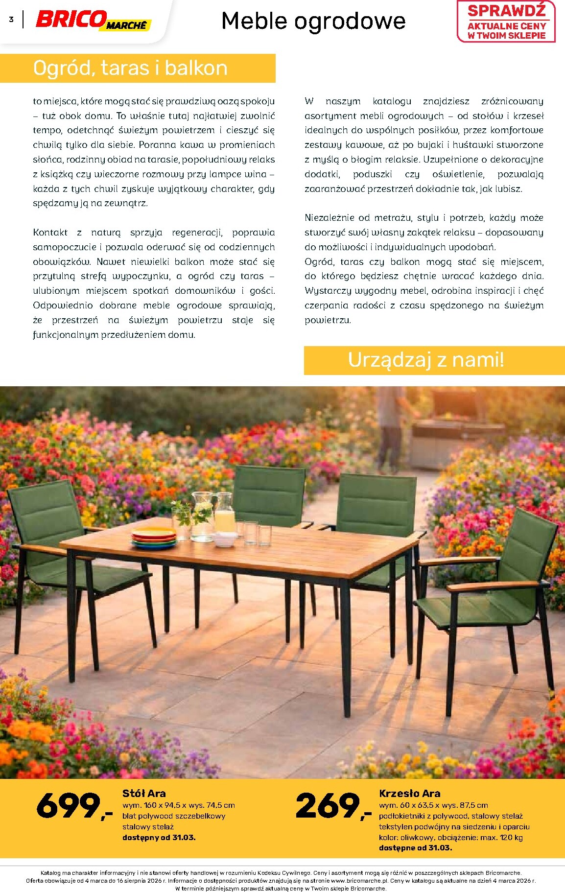 brico-marche - Gazetka Bricomarché - Katalog ogród - ważna od 04.03.2026 do 16.08.2026 - page: 3