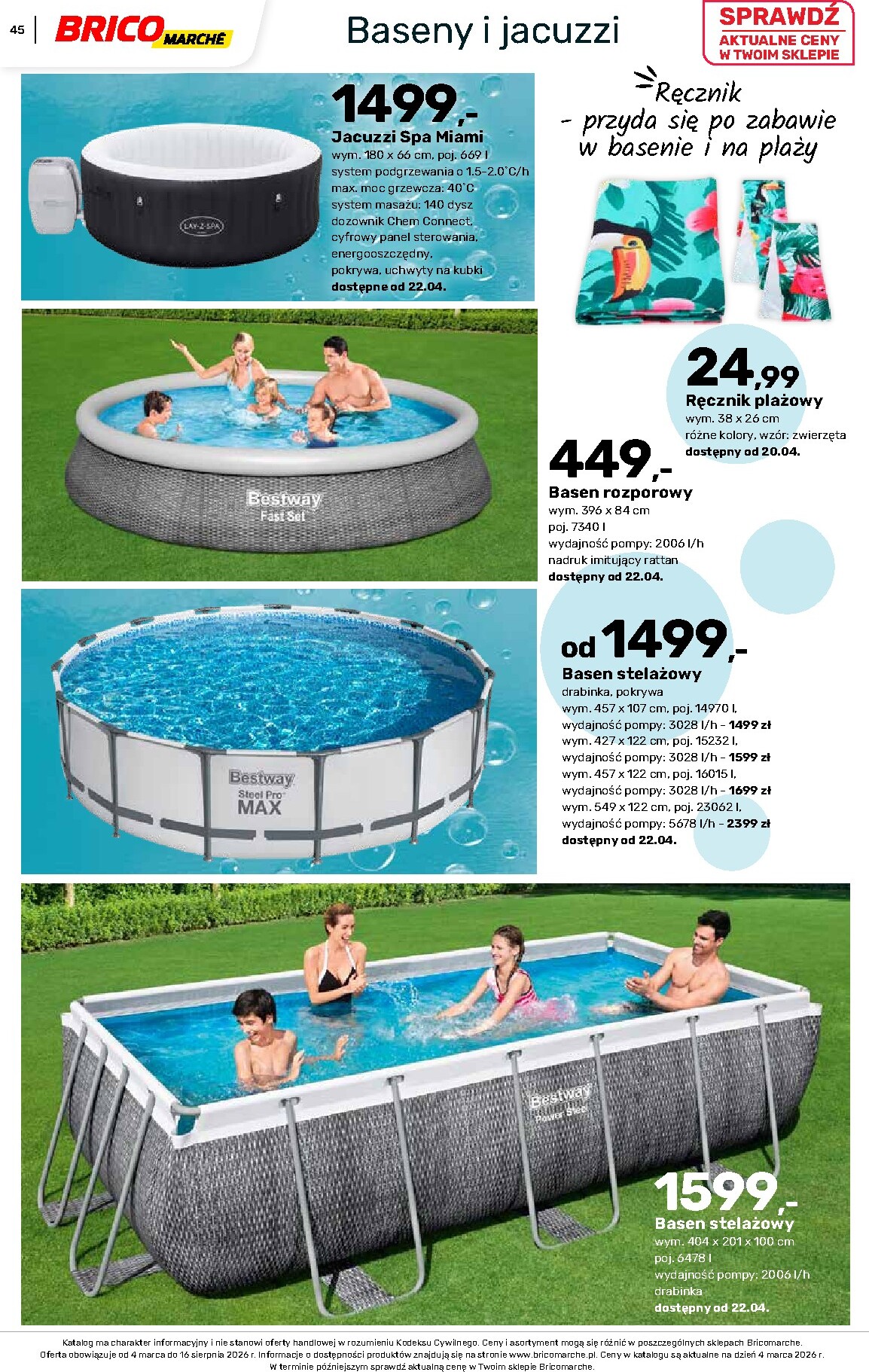 brico-marche - Gazetka Bricomarché - Katalog ogród - ważna od 04.03.2026 do 16.08.2026 - page: 45