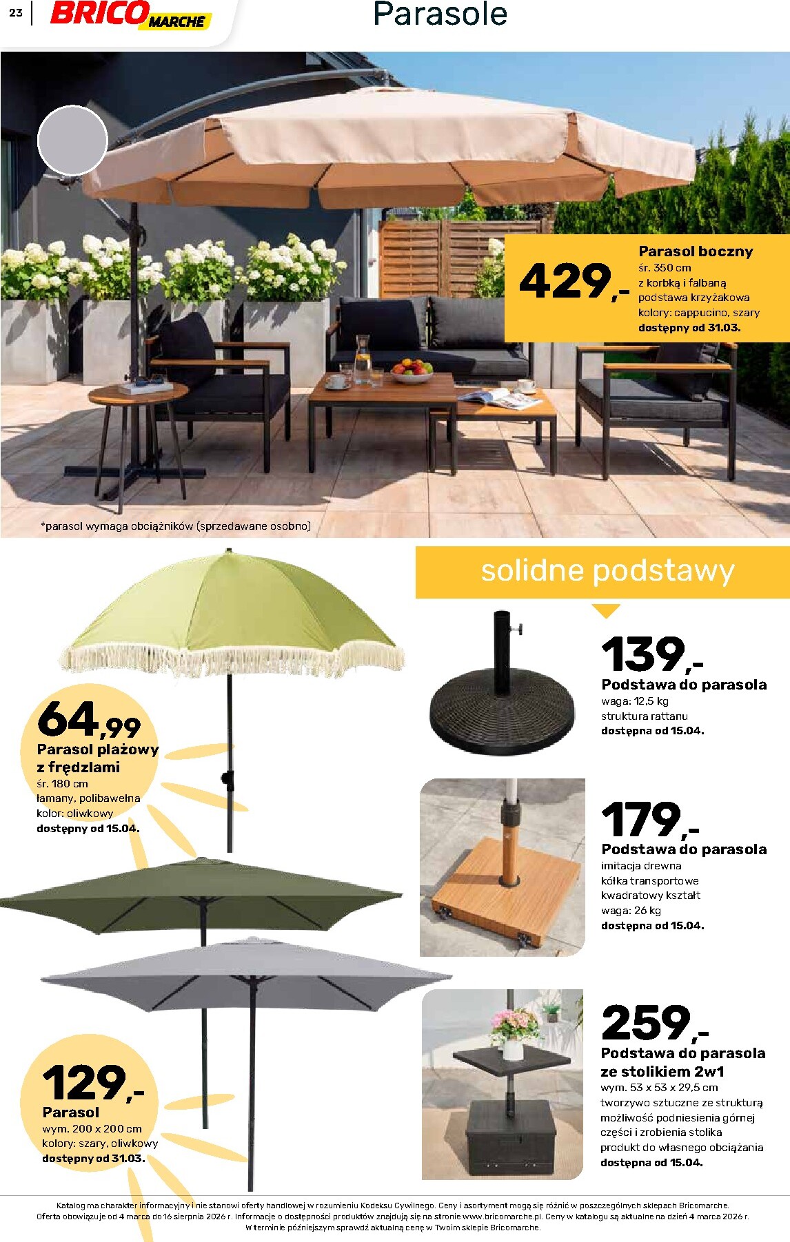 brico-marche - Gazetka Bricomarché - Katalog ogród - ważna od 04.03.2026 do 16.08.2026 - page: 23