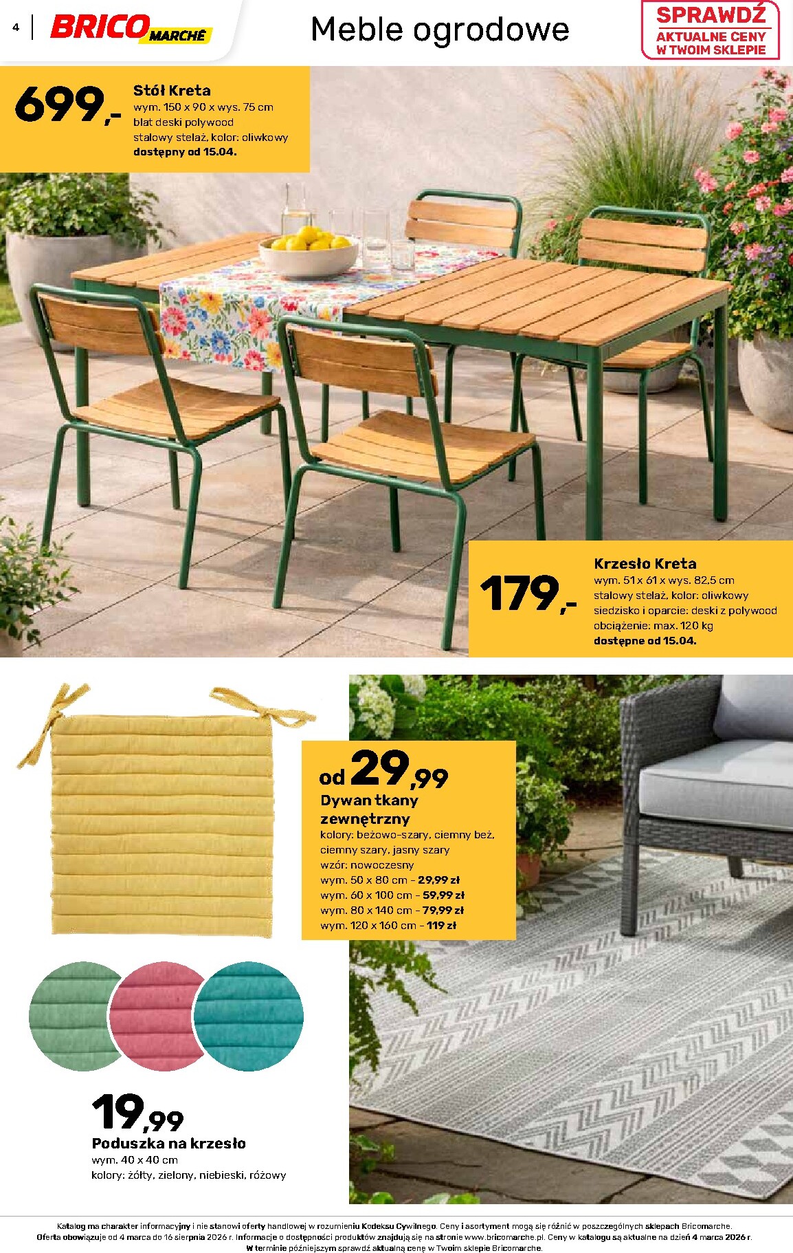 brico-marche - Gazetka Bricomarché - Katalog ogród - ważna od 04.03.2026 do 16.08.2026 - page: 4