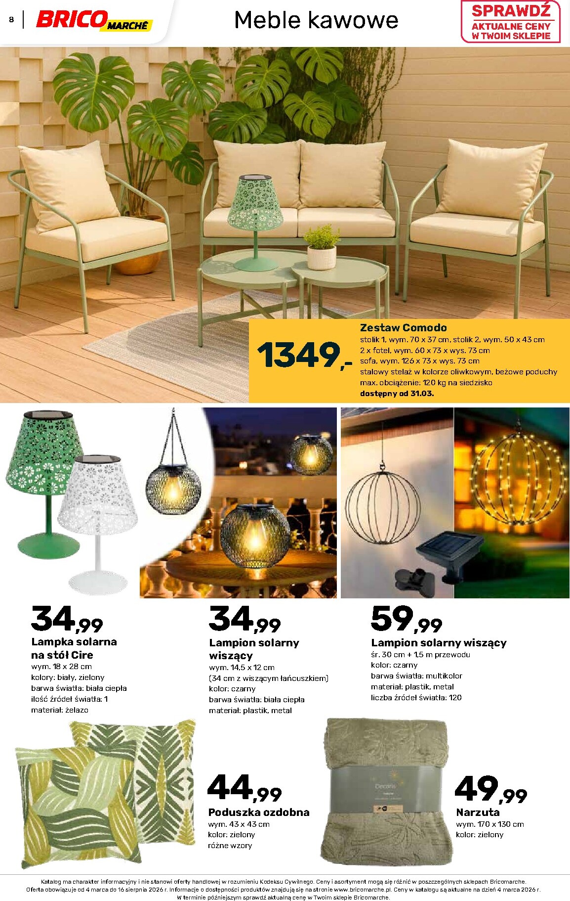 brico-marche - Gazetka Bricomarché - Katalog ogród - ważna od 04.03.2026 do 16.08.2026 - page: 8