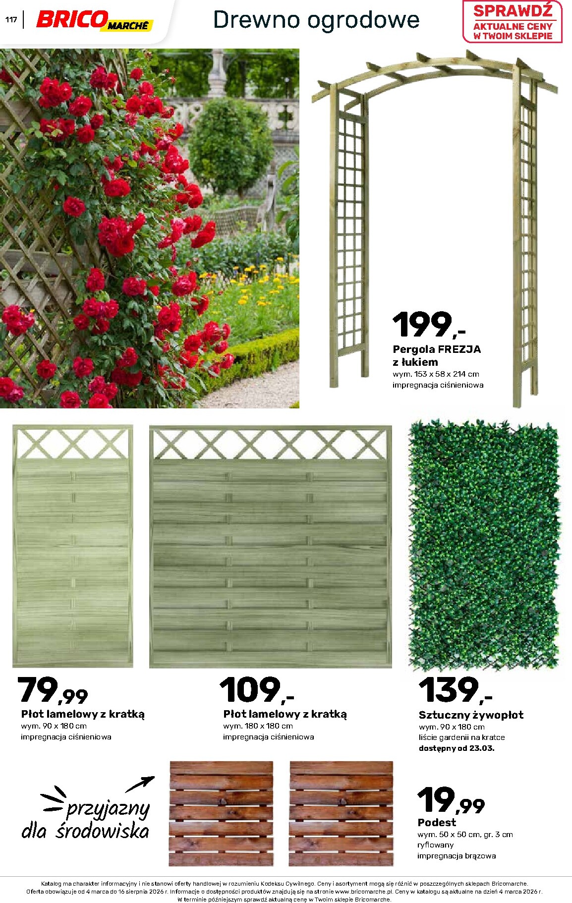 brico-marche - Gazetka Bricomarché - Katalog ogród - ważna od 04.03.2026 do 16.08.2026 - page: 117