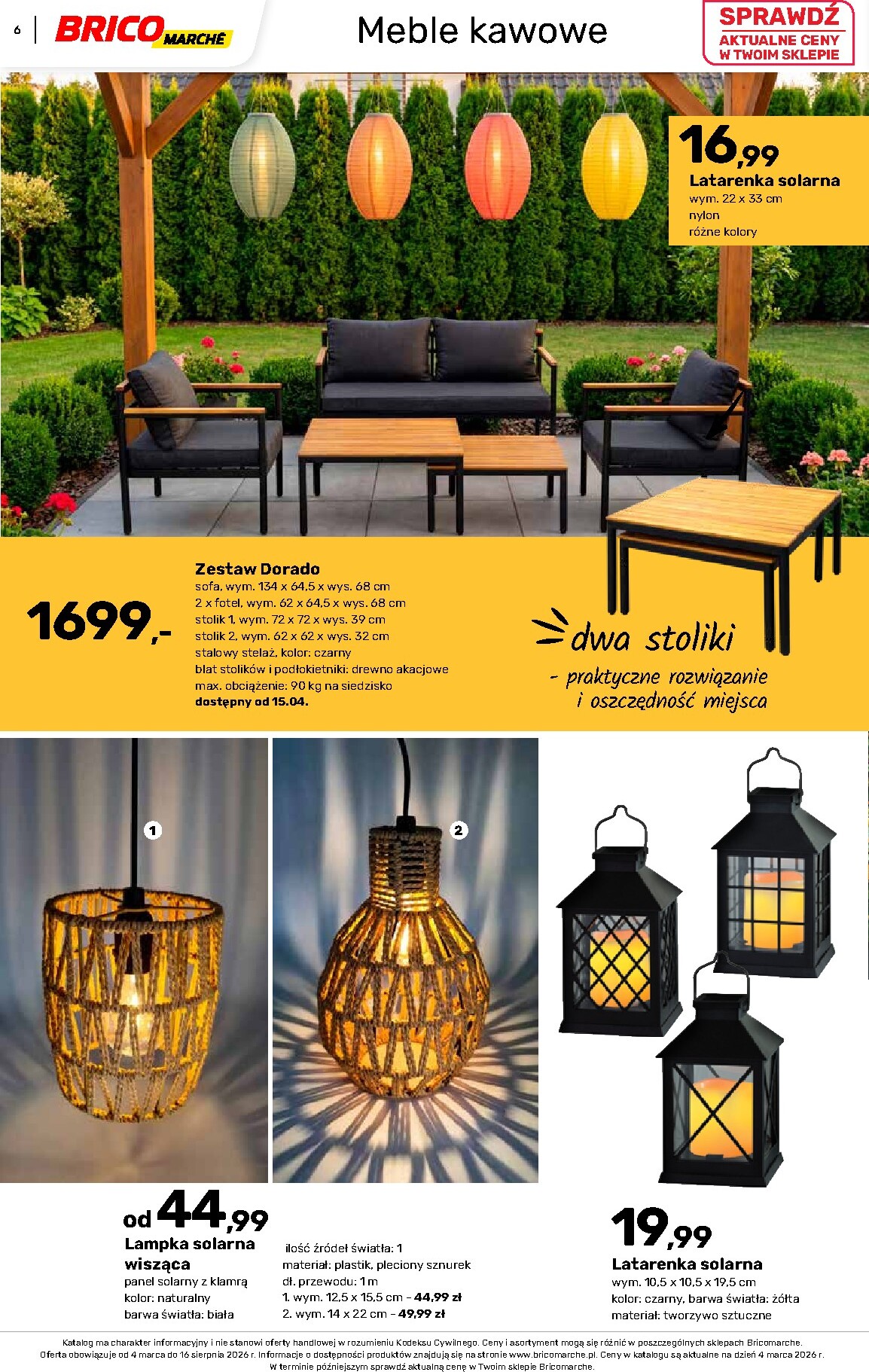 brico-marche - Gazetka Bricomarché - Katalog ogród - ważna od 04.03.2026 do 16.08.2026 - page: 6