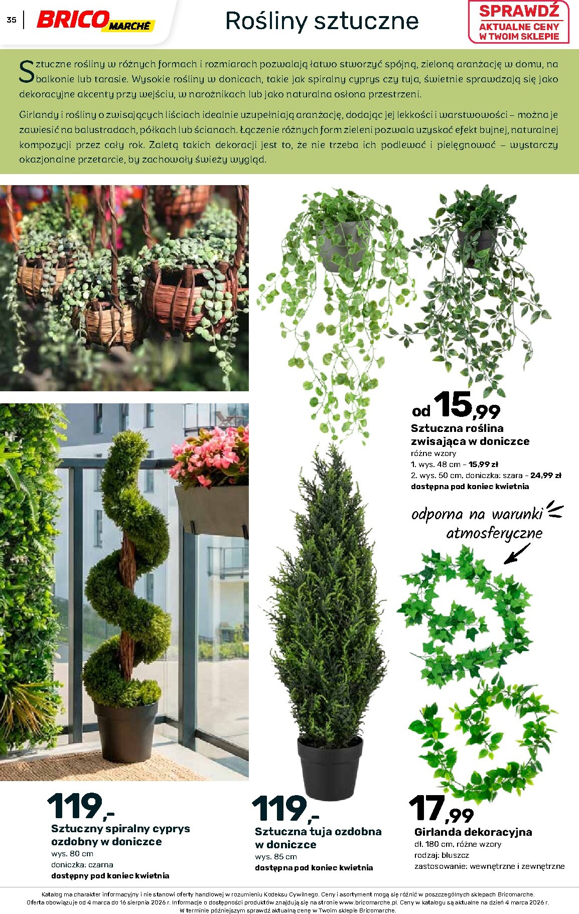 brico-marche - Gazetka Bricomarché - Katalog ogród - ważna od 04.03.2026 do 16.08.2026 - page: 35