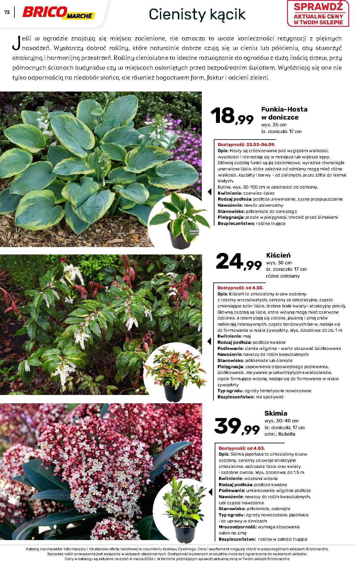 brico-marche - Gazetka Bricomarché - Katalog ogród - ważna od 04.03.2026 do 16.08.2026 - page: 72