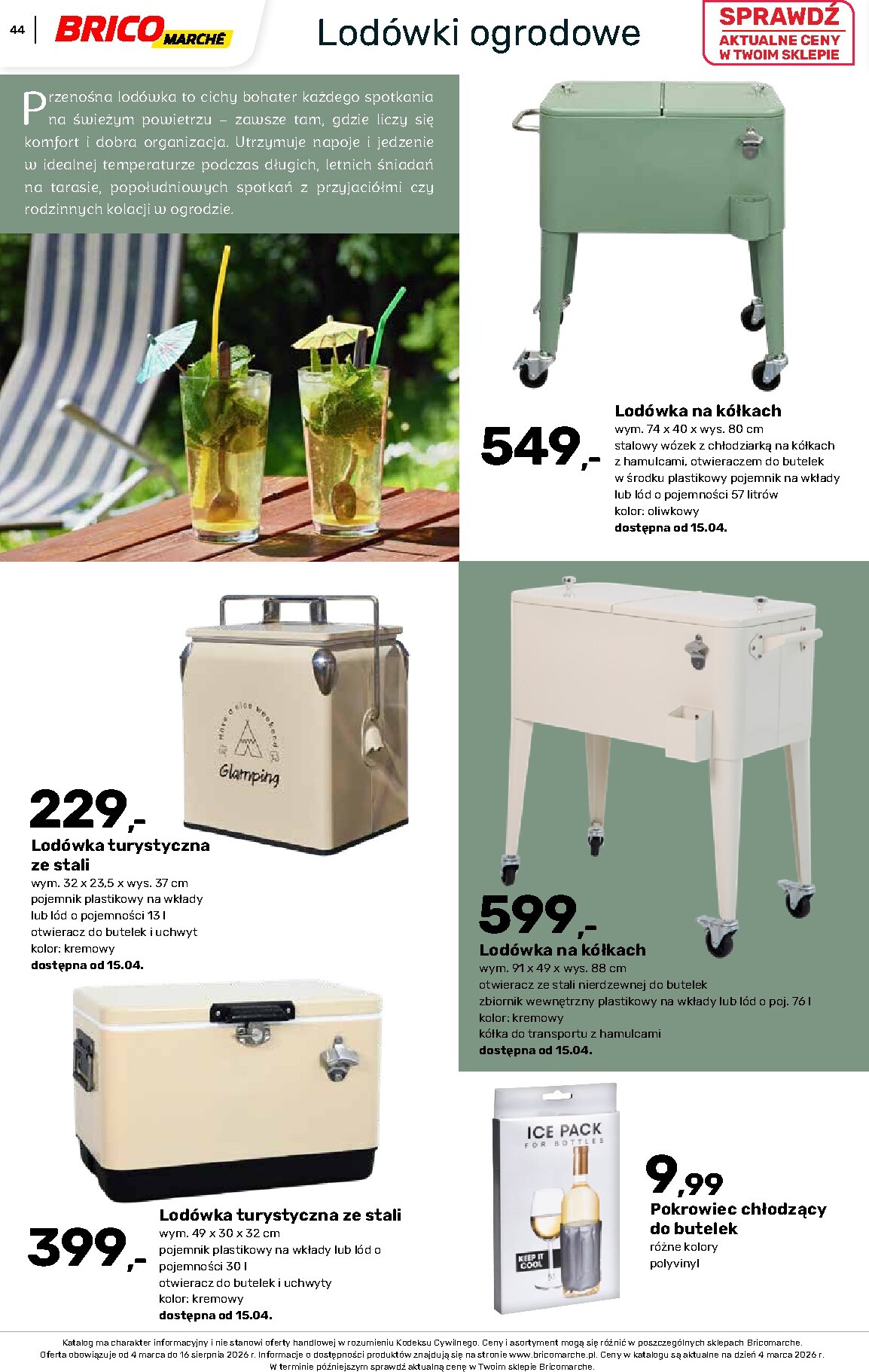 brico-marche - Gazetka Bricomarché - Katalog ogród - ważna od 04.03.2026 do 16.08.2026 - page: 44