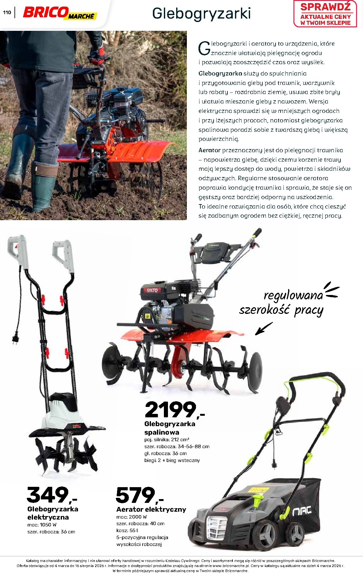 brico-marche - Gazetka Bricomarché - Katalog ogród - ważna od 04.03.2026 do 16.08.2026 - page: 110
