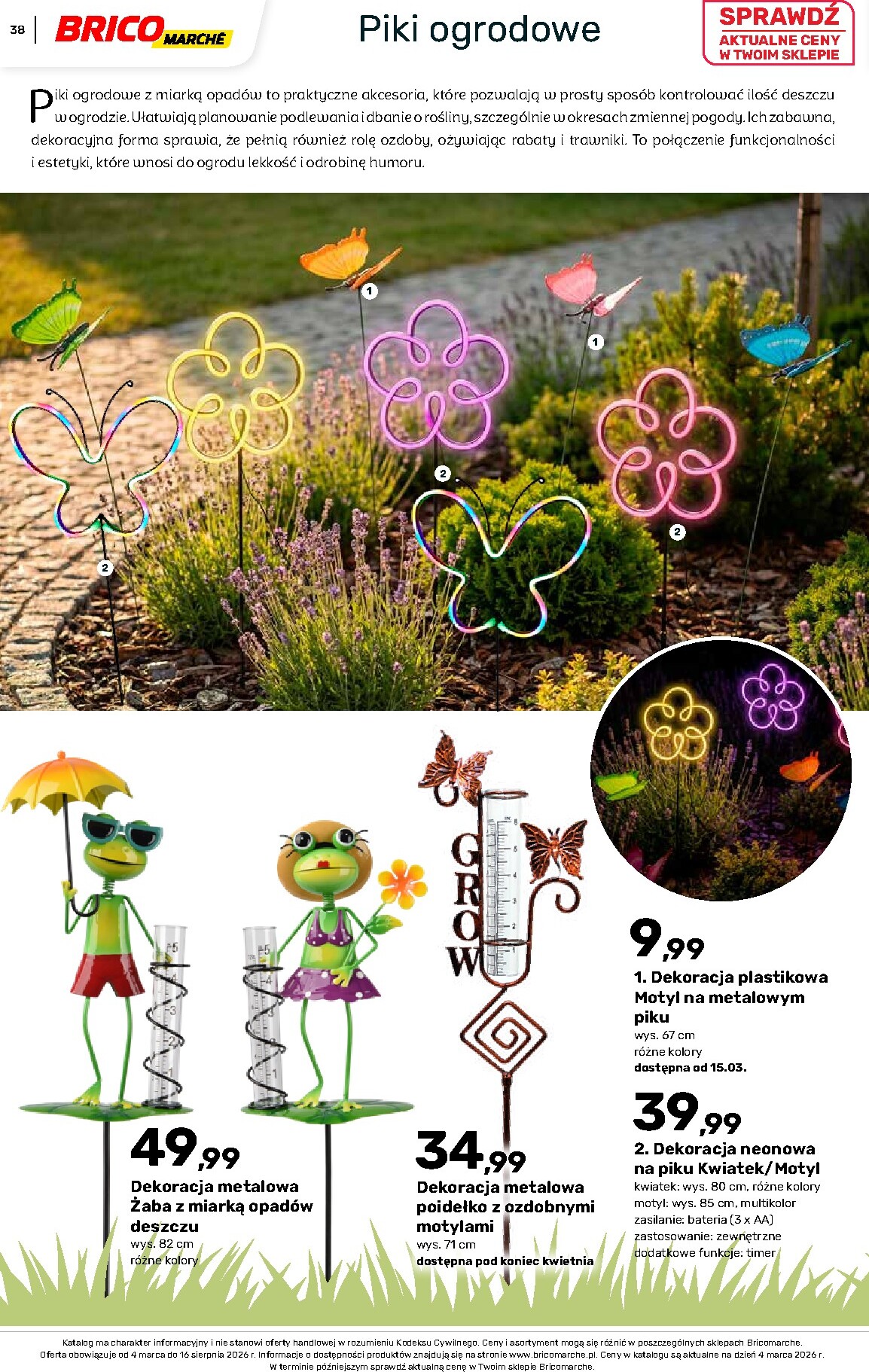 brico-marche - Gazetka Bricomarché - Katalog ogród - ważna od 04.03.2026 do 16.08.2026 - page: 38
