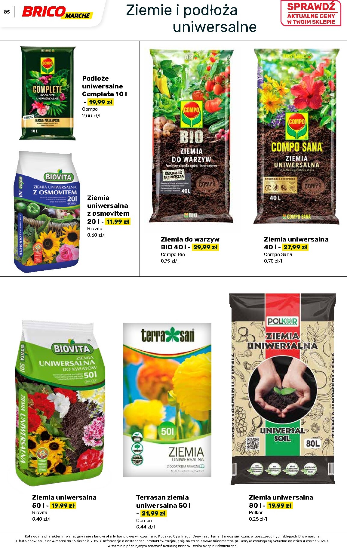 brico-marche - Gazetka Bricomarché - Katalog ogród - ważna od 04.03.2026 do 16.08.2026 - page: 85