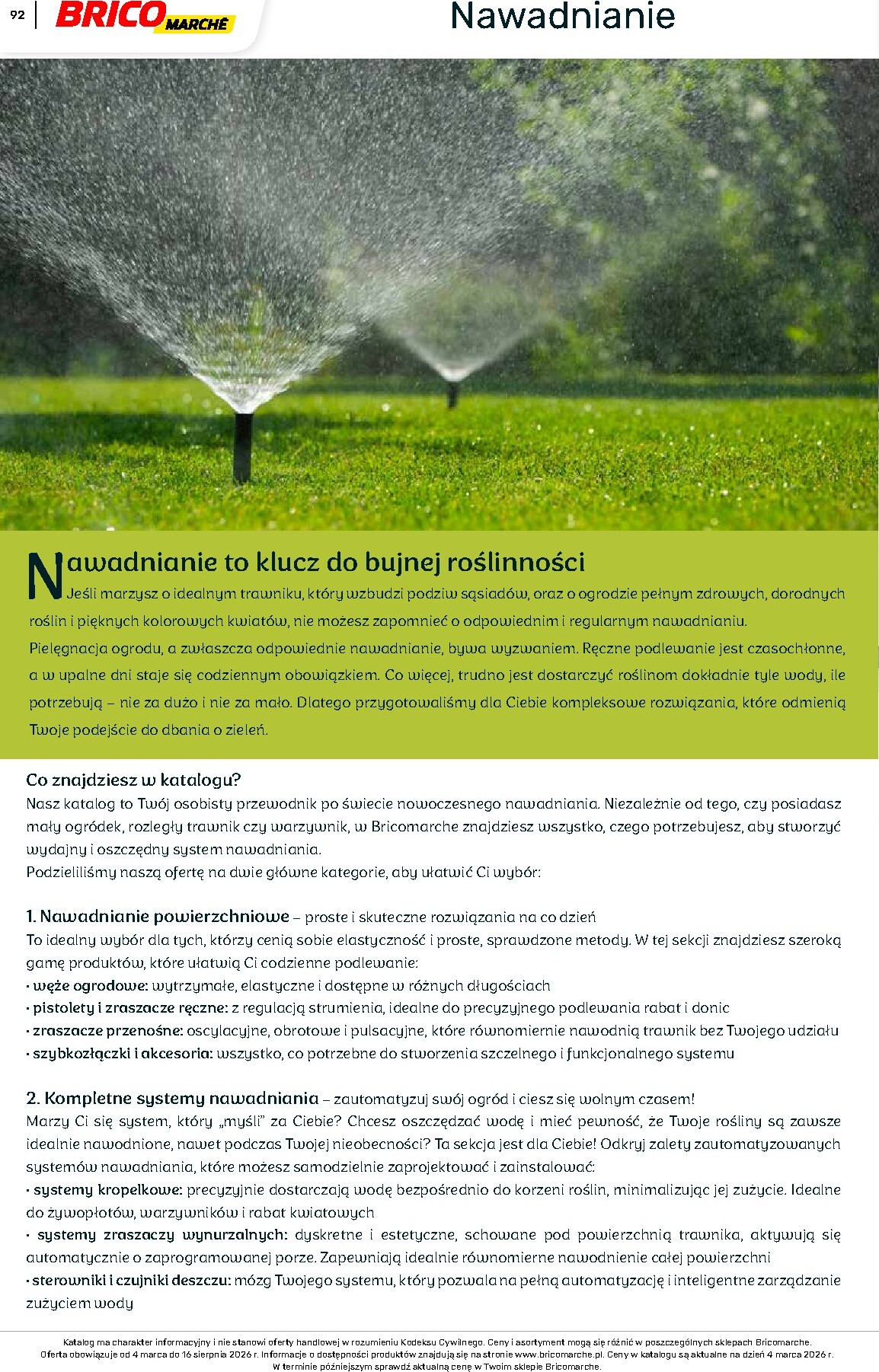 brico-marche - Gazetka Bricomarché - Katalog ogród - ważna od 04.03.2026 do 16.08.2026 - page: 92