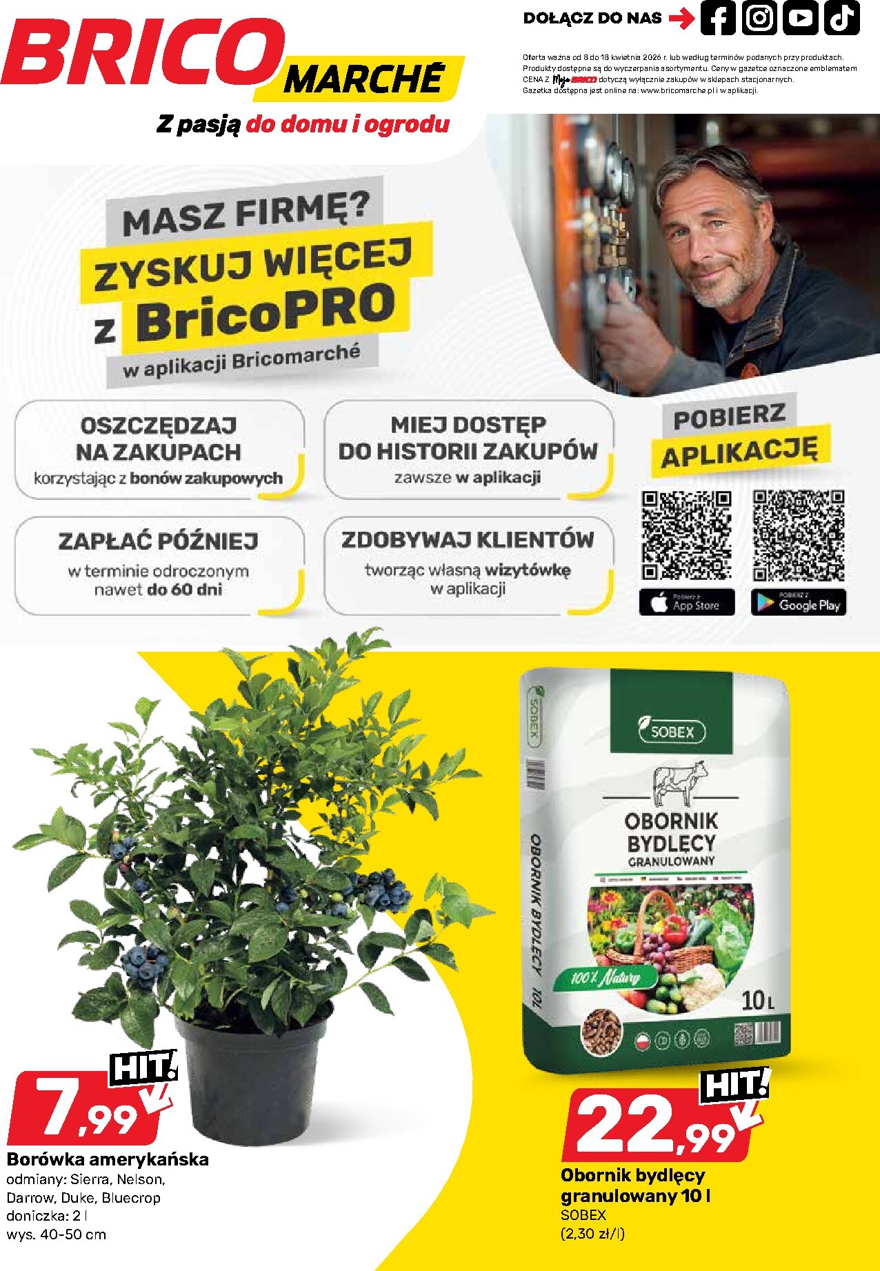 brico-marche - Gazetka Bricomarché - ważna od 08.04.2026 do 18.04.2026
