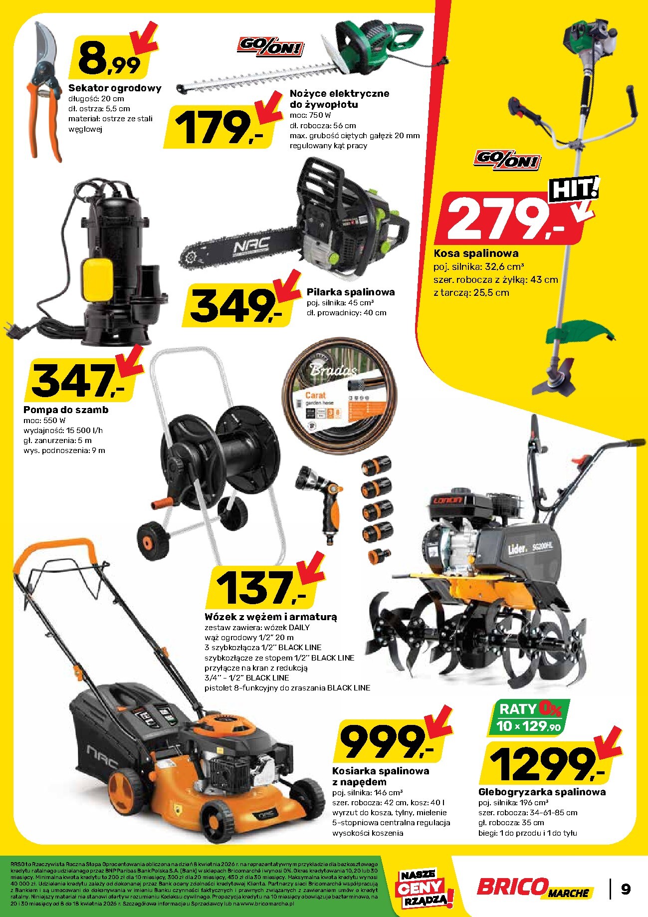 brico-marche - Gazetka Bricomarché - ważna od 08.04.2026 do 18.04.2026 - page: 9