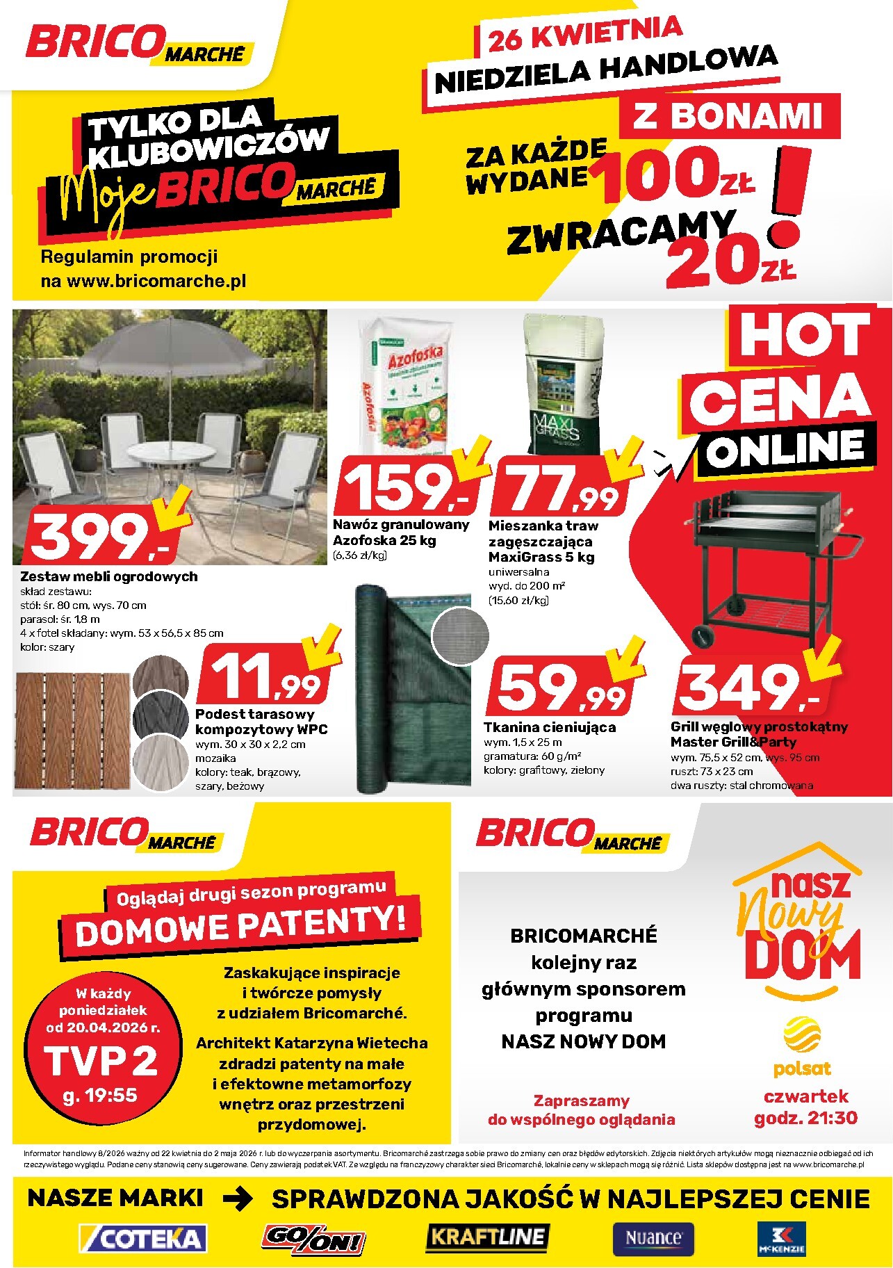brico-marche - Nowa gazetka Bricomarché ważna od 22.04.2026 do 02.05.2026 - page: 20