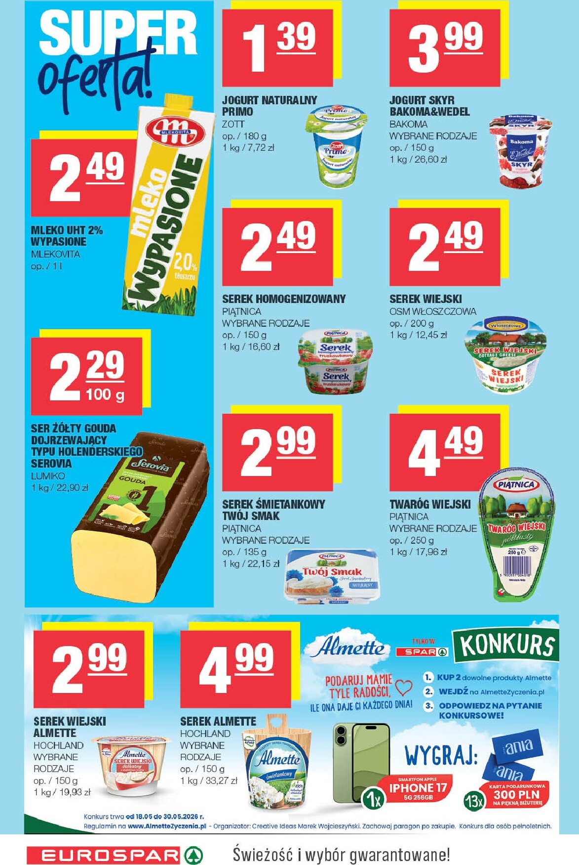 spar - Nowa gazetka EUROSPAR ważna od 20.05.2026 do 31.05.2026 - page: 4