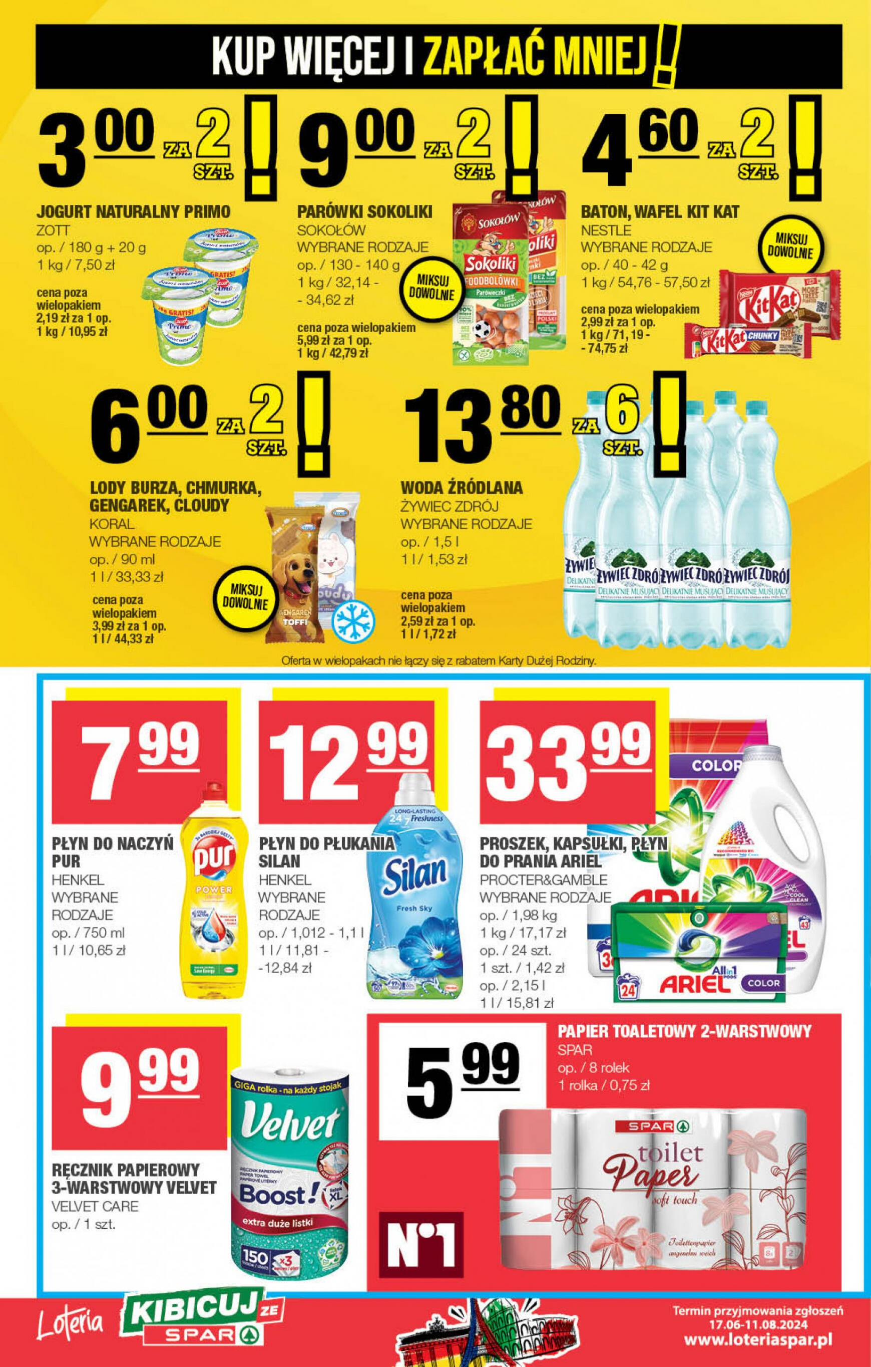 spar - SPAR gazetka aktualna ważna od 03.07. - 14.07. - page: 6