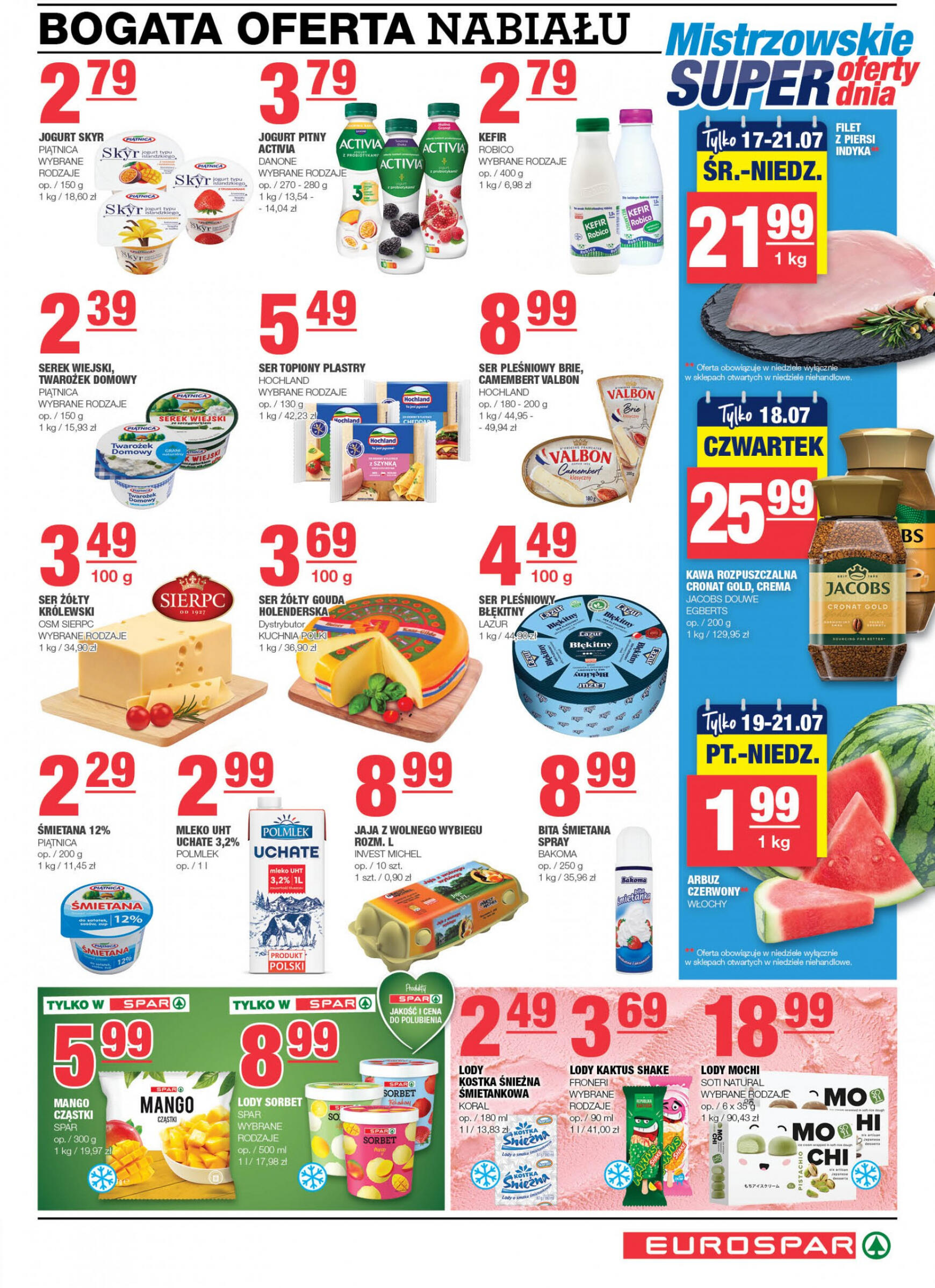 spar - EUROSPAR gazetka aktualna ważna od 17.07. - 28.07. - page: 3