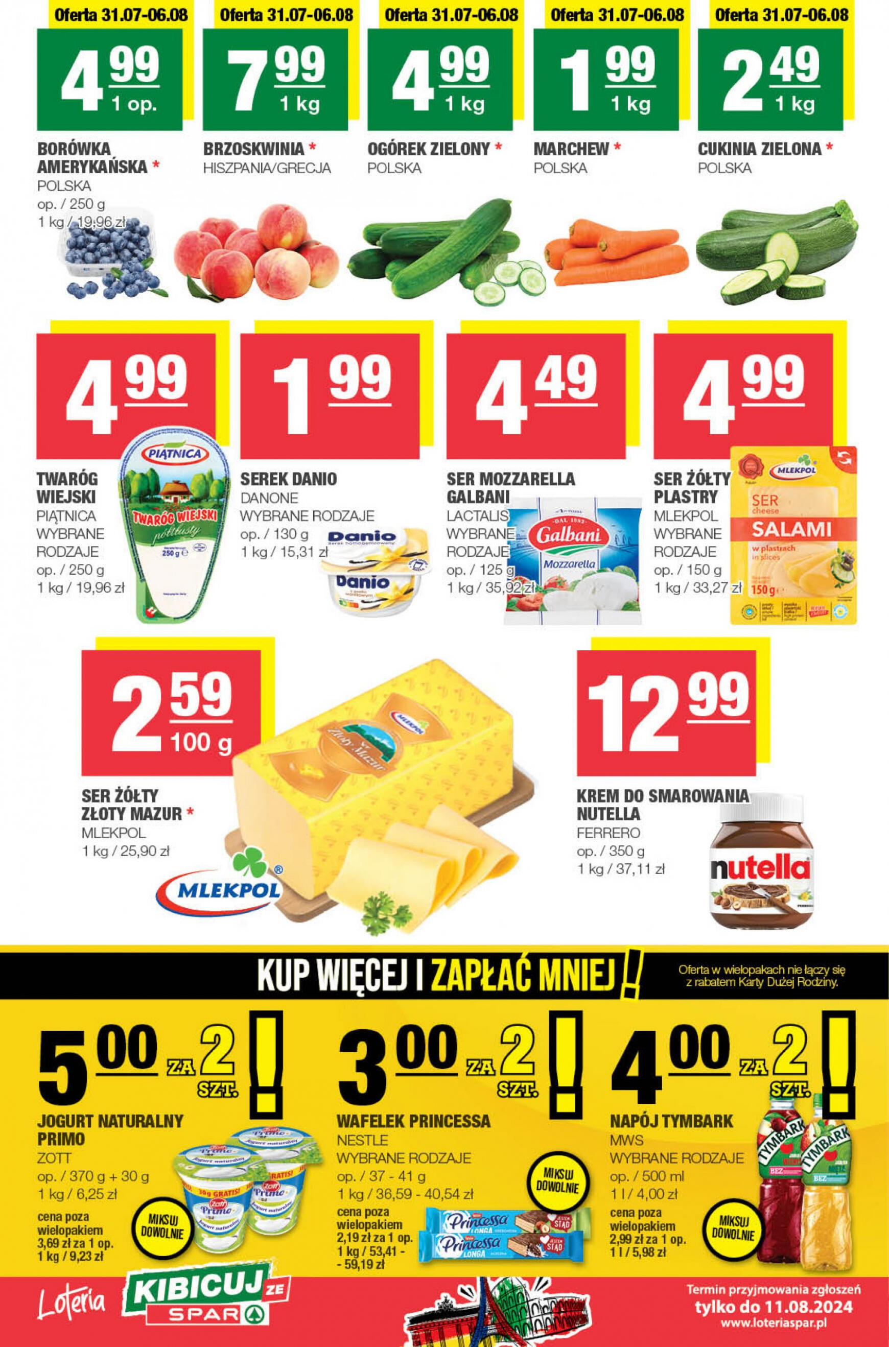 spar - SPAR - Mini gazetka aktualna ważna od 31.07. - 11.08. - page: 2