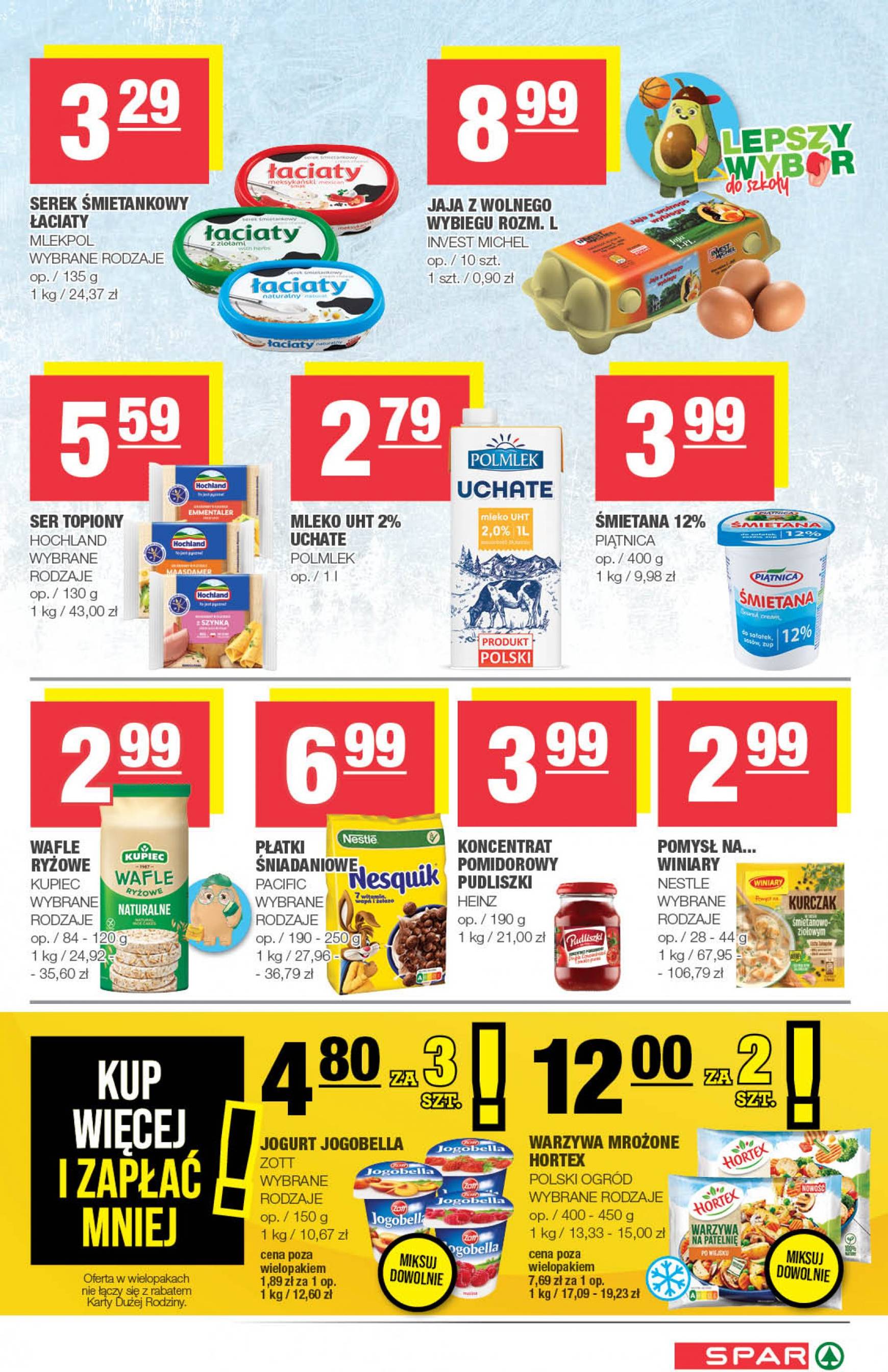 spar - Aktualna SPAR gazetka ważna od 28.08. - 08.09. - page: 3