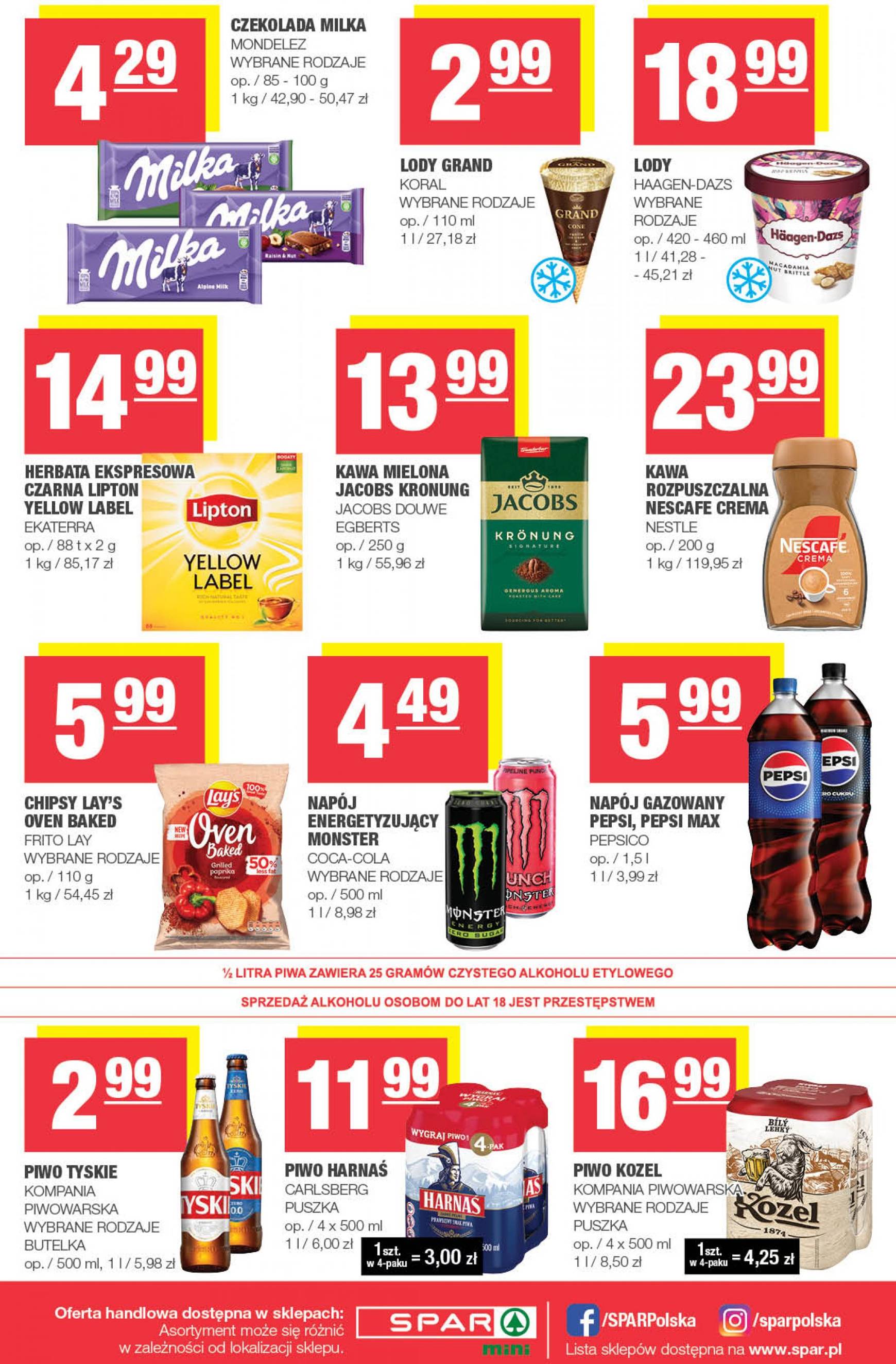 spar - Aktualna SPAR - Mini gazetka ważna od 28.08. - 08.09. - page: 4