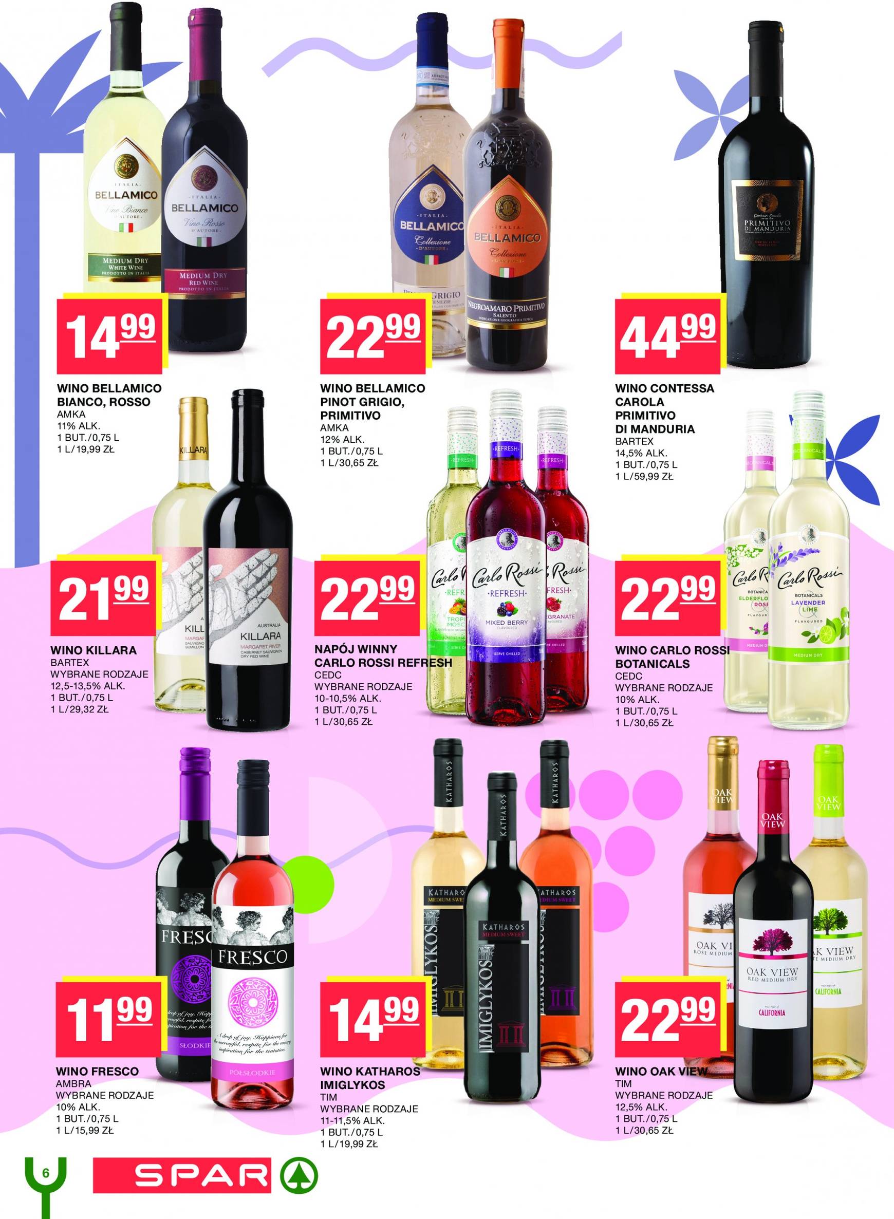 spar - Aktualna SPAR - Katalog alkoholowy gazetka ważna od 04.09. - 22.09. - page: 6