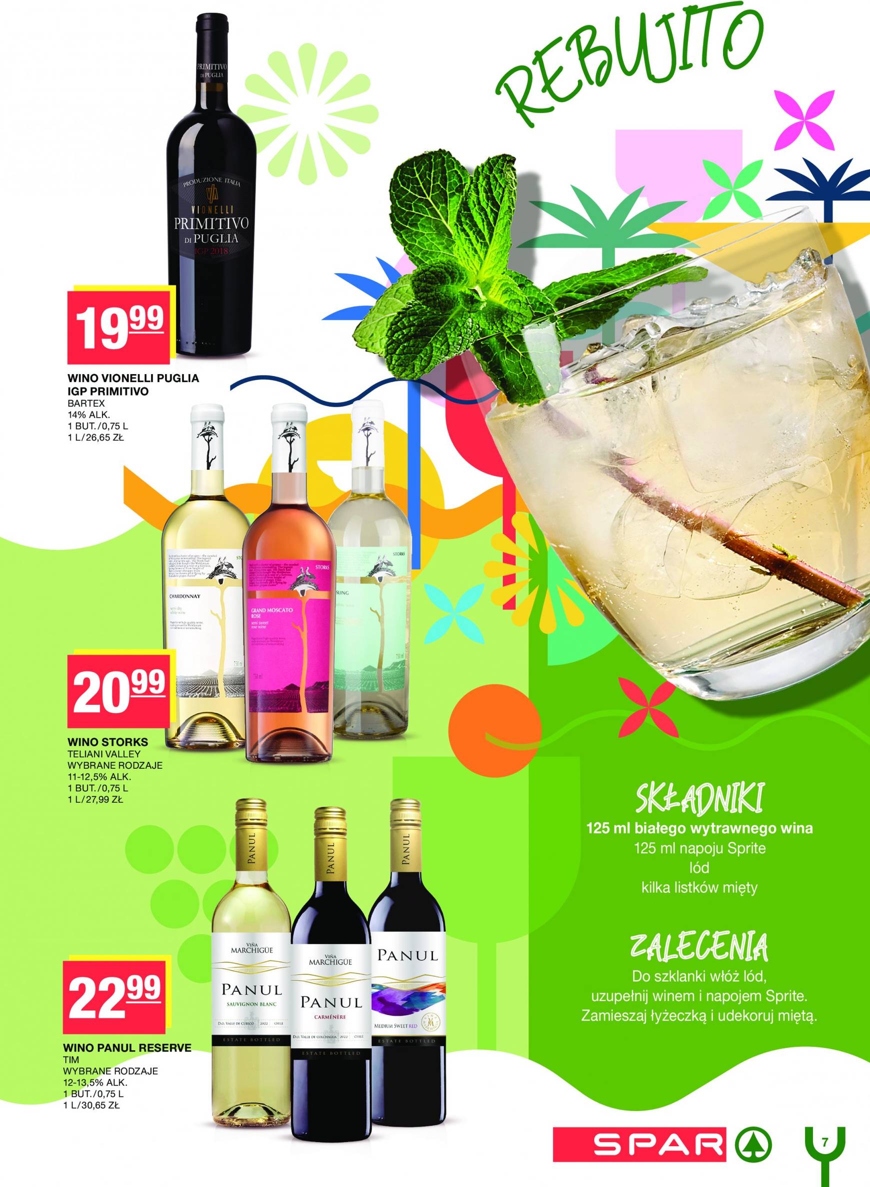 spar - Aktualna SPAR - Katalog alkoholowy gazetka ważna od 04.09. - 22.09. - page: 7