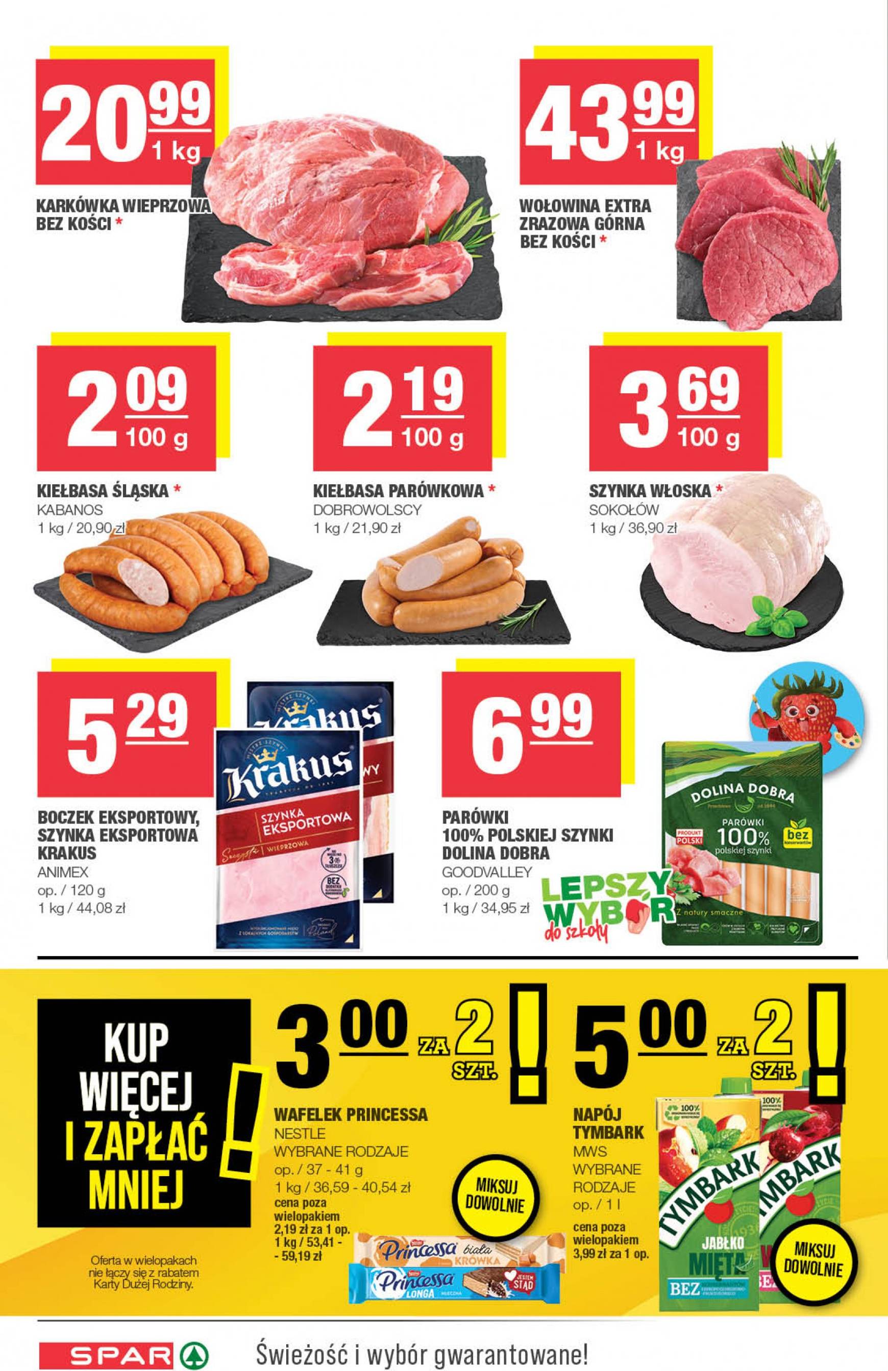 spar - Aktualna SPAR gazetka ważna od 11.09. - 22.09. - page: 4