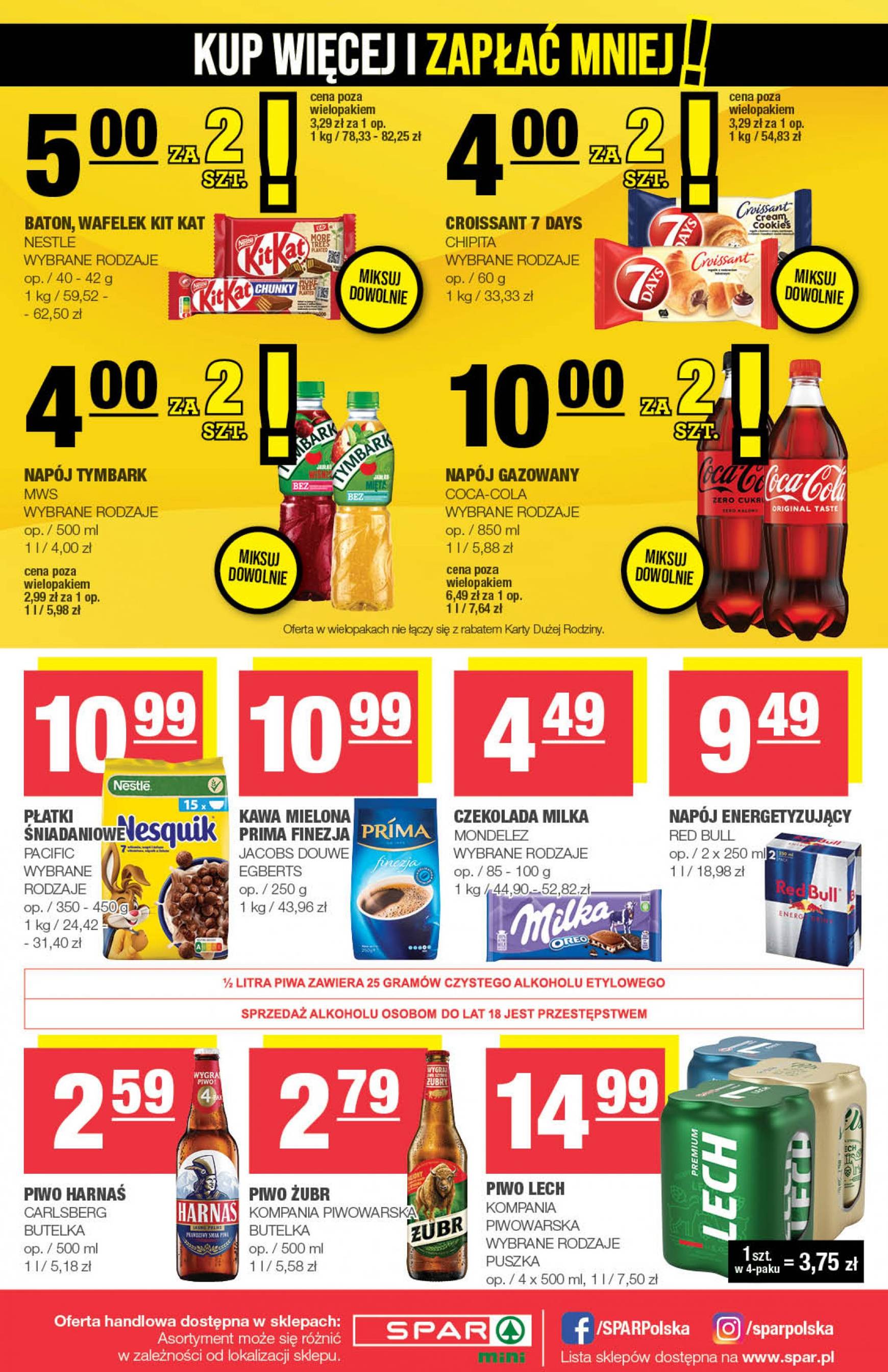 spar - Aktualna SPAR - Mini gazetka ważna od 25.09. - 06.10. - page: 4