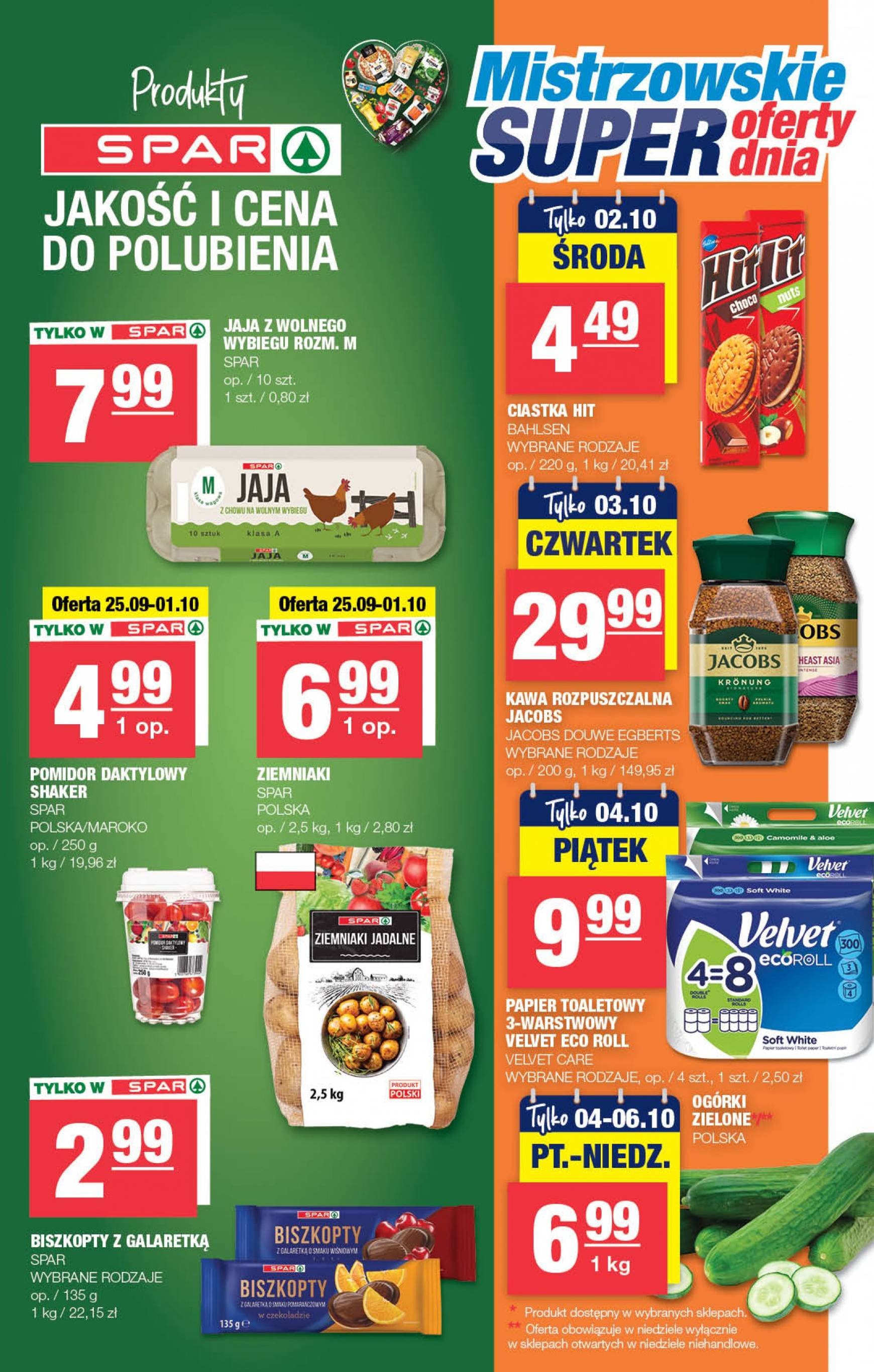 spar - Aktualna SPAR - Mini gazetka ważna od 25.09. - 06.10. - page: 3