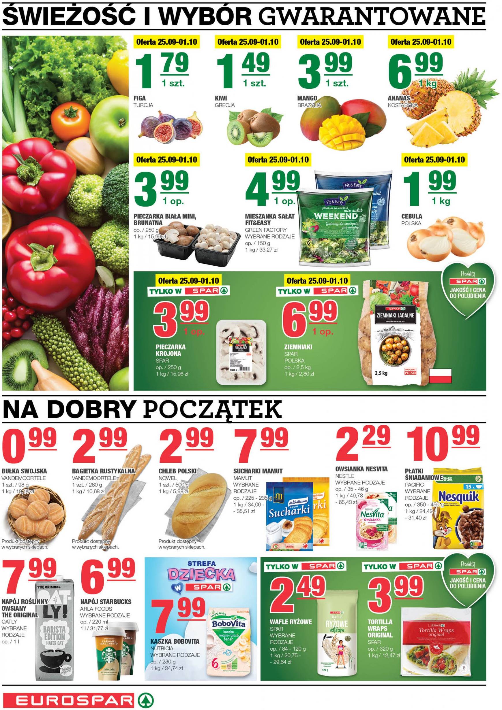 spar - Aktualna EUROSPAR gazetka ważna od 25.09. - 06.10. - page: 2