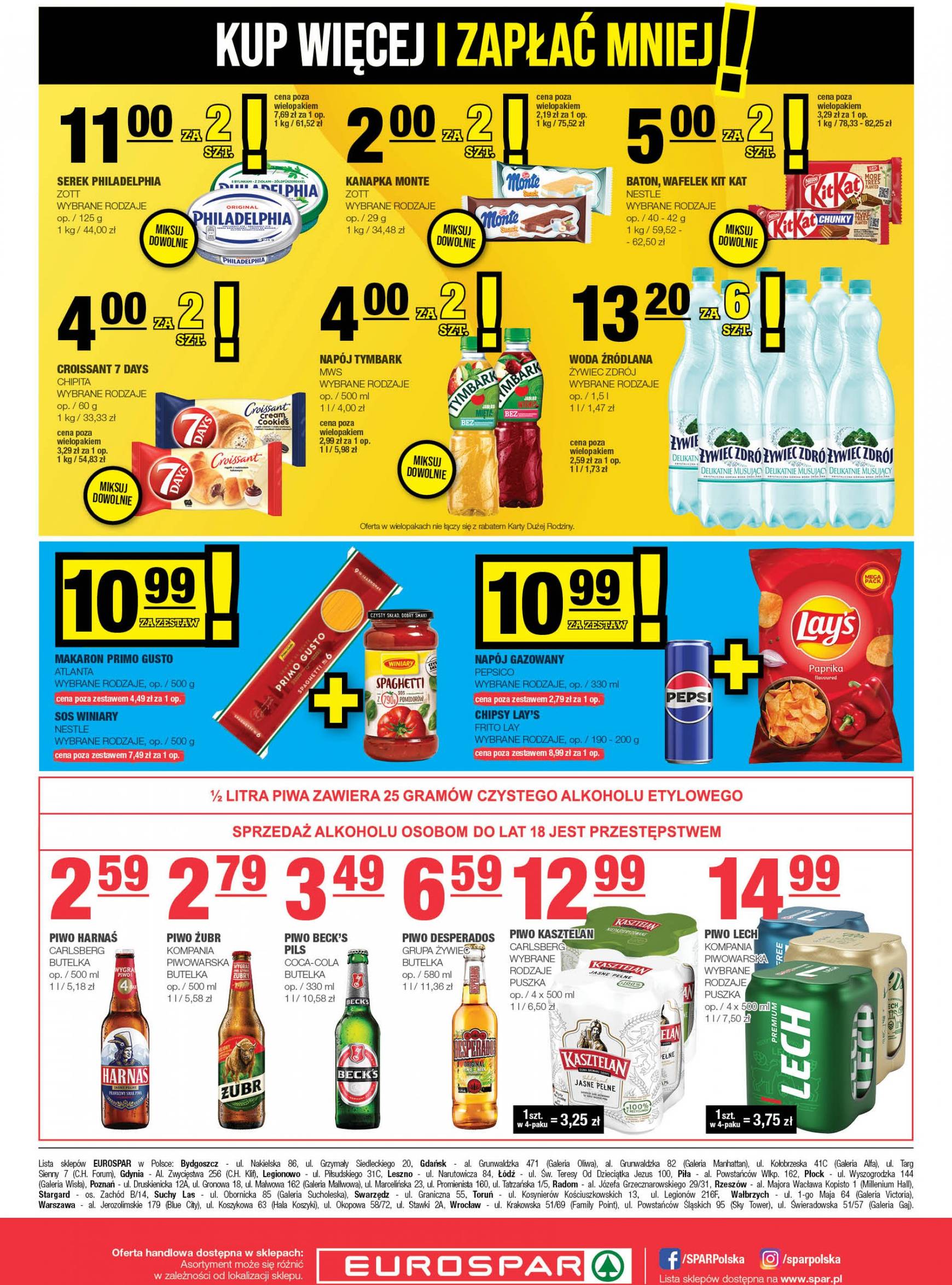 spar - Aktualna EUROSPAR gazetka ważna od 25.09. - 06.10. - page: 8