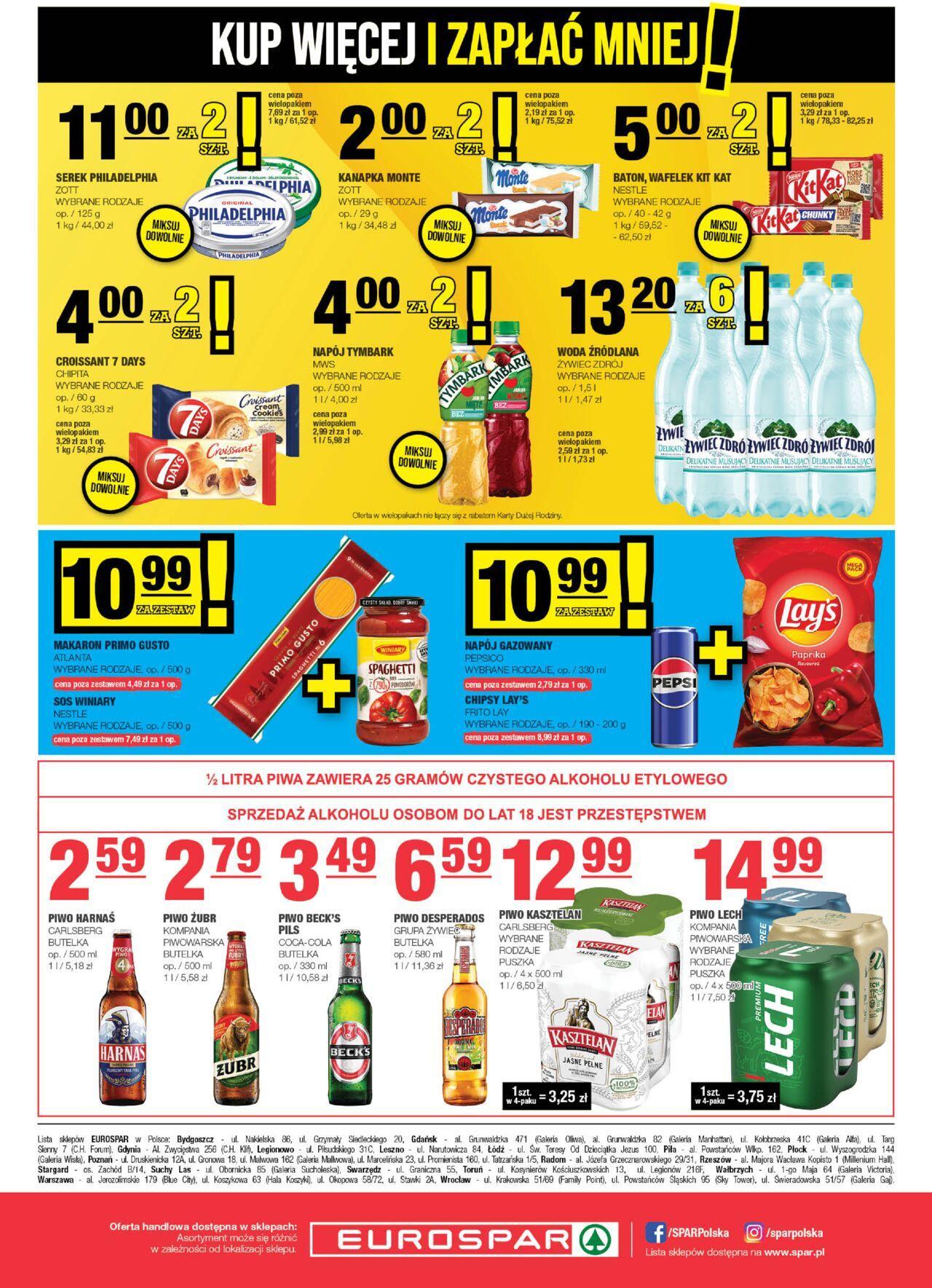 spar - Spar Gazetka - Eurospar 25.09.2024 - 06.10.2024 - page: 8