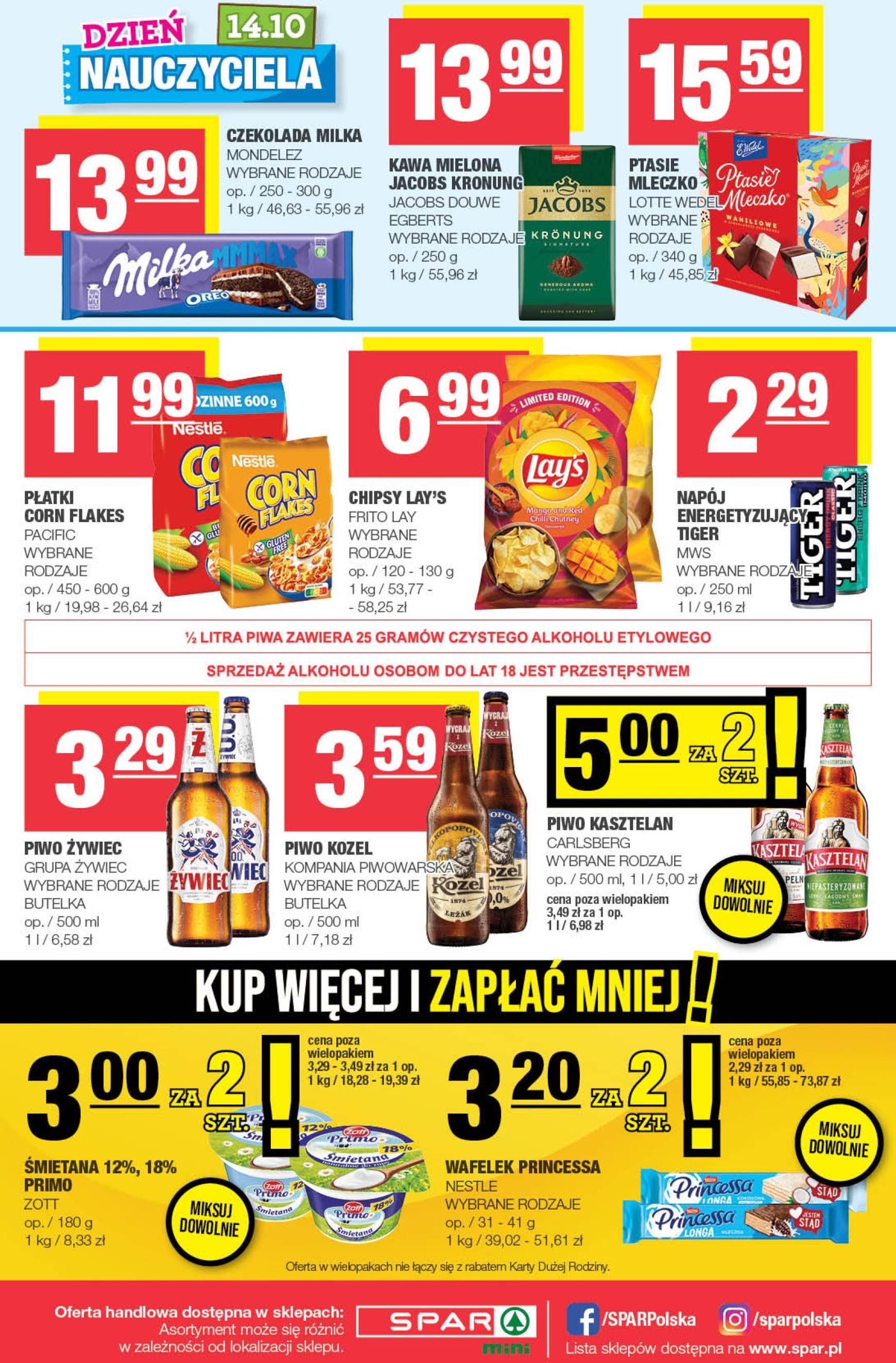 spar - SPAR - Mini gazetka ważna od 09.10. - 20.10. - page: 4