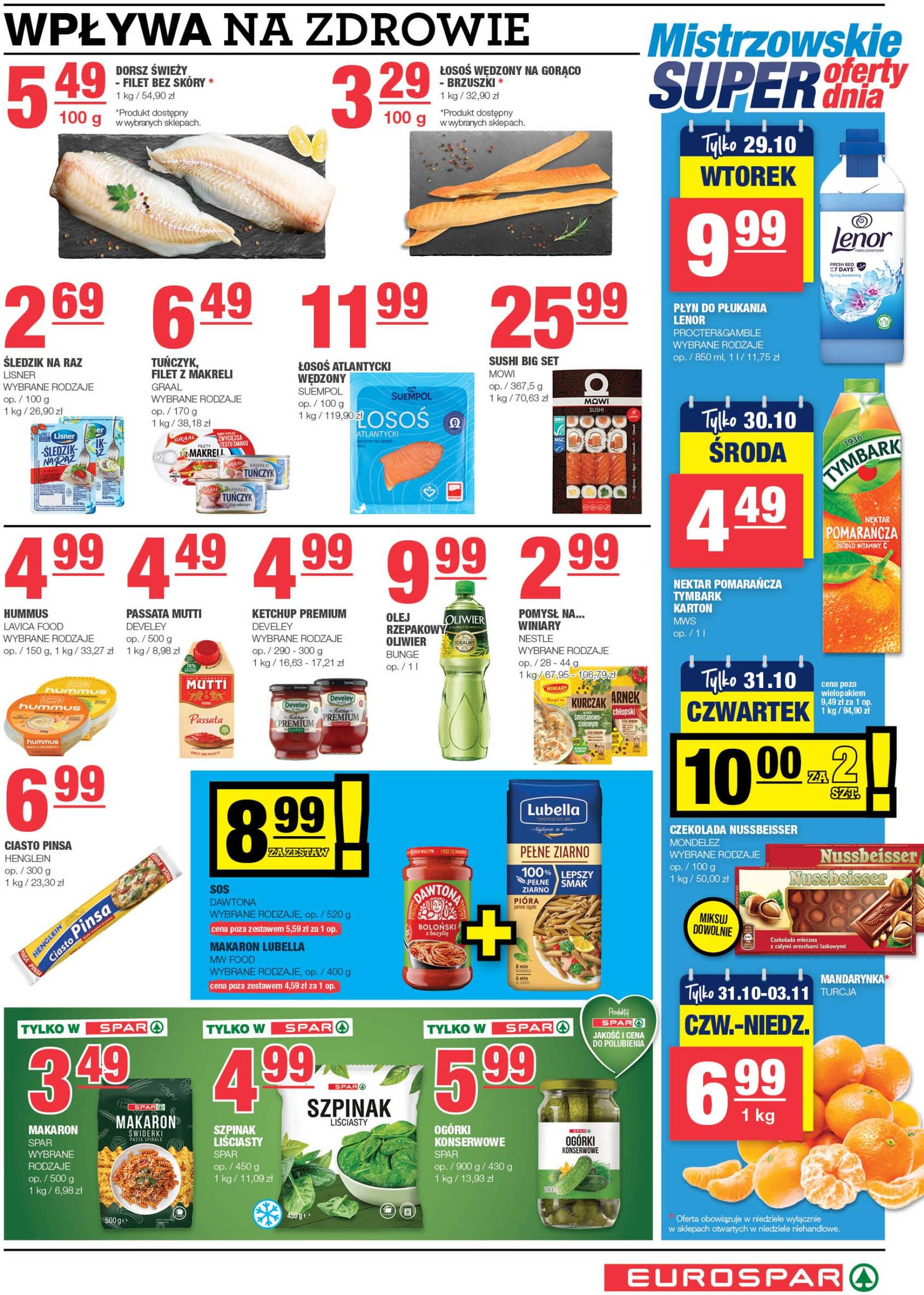 spar - EUROSPAR gazetka ważna od 23.10. - 03.11. - page: 5