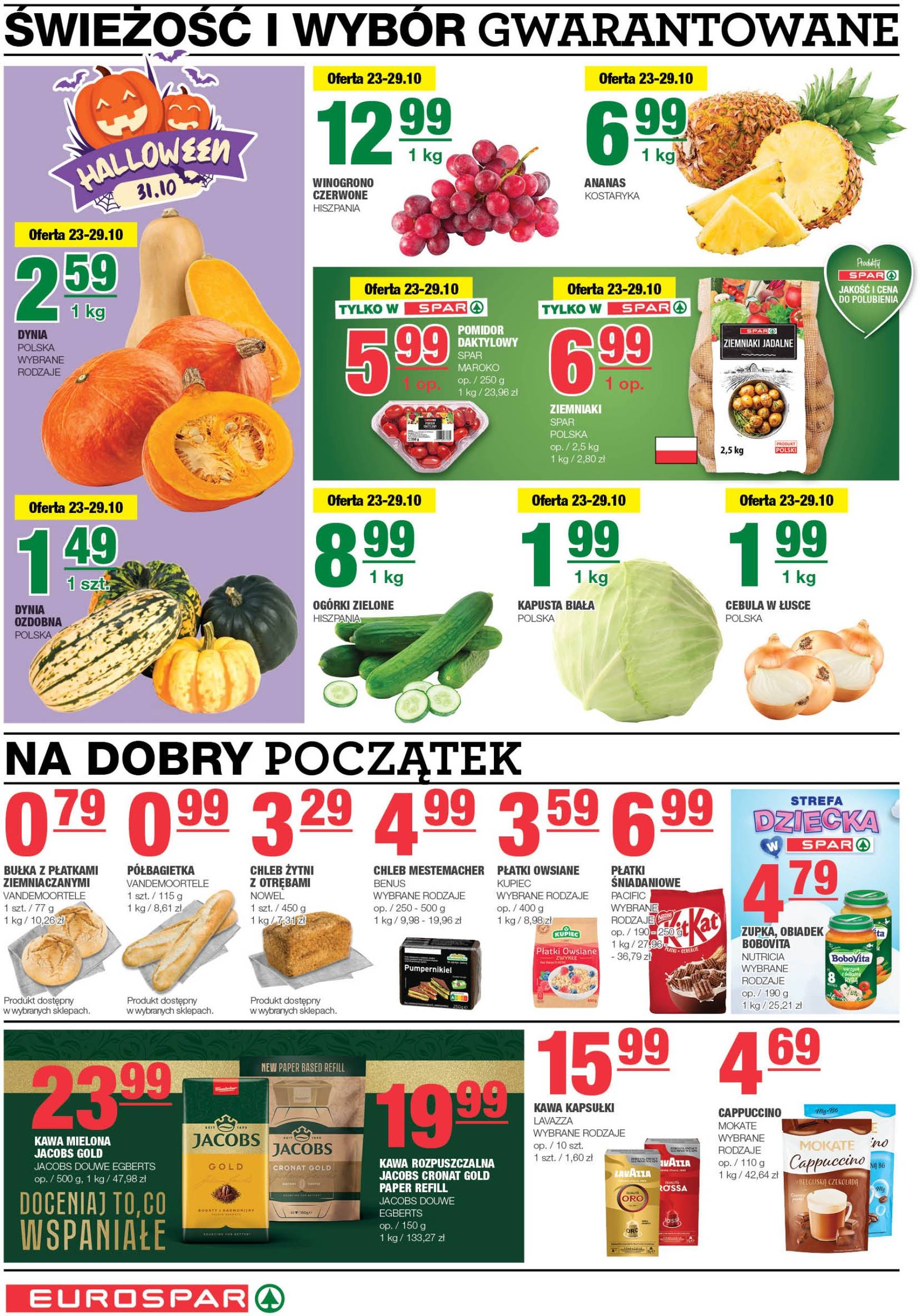 spar - EUROSPAR gazetka ważna od 23.10. - 03.11. - page: 2