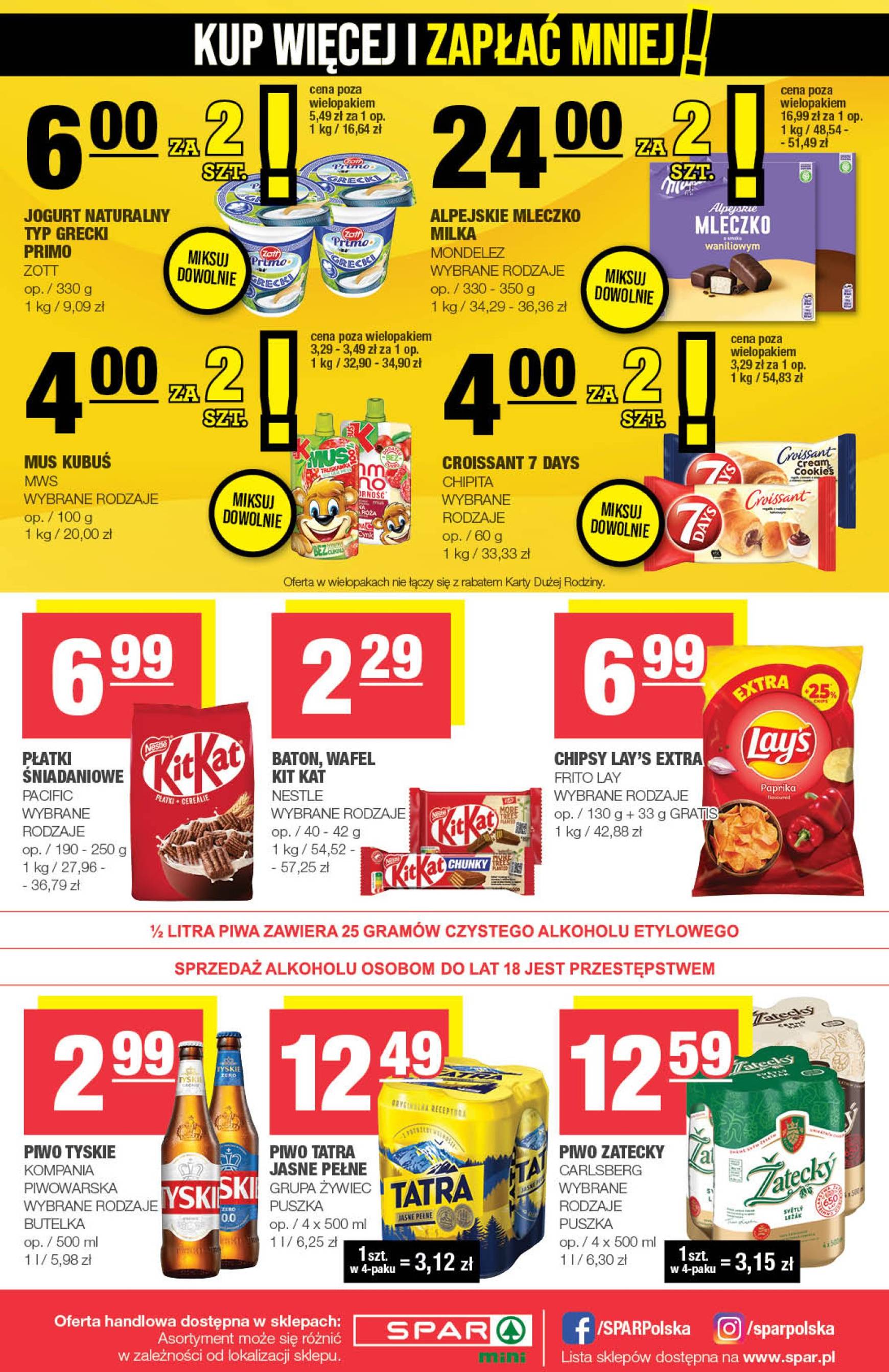 spar - SPAR - Mini gazetka ważna od 23.10. - 03.11. - page: 4