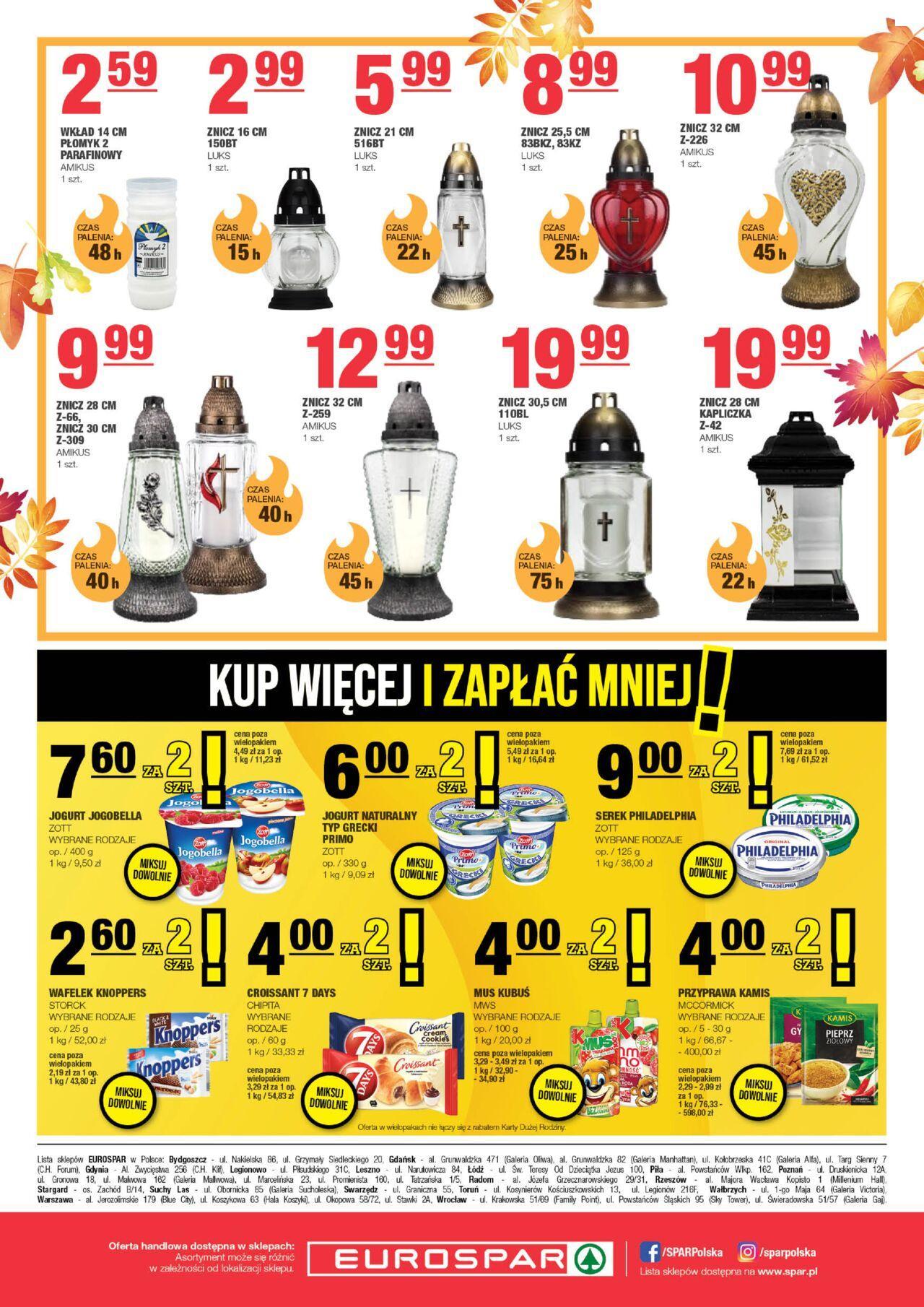 spar - Spar Gazetka - Eurospar 23.10.2024 - 03.11.2024 - page: 8