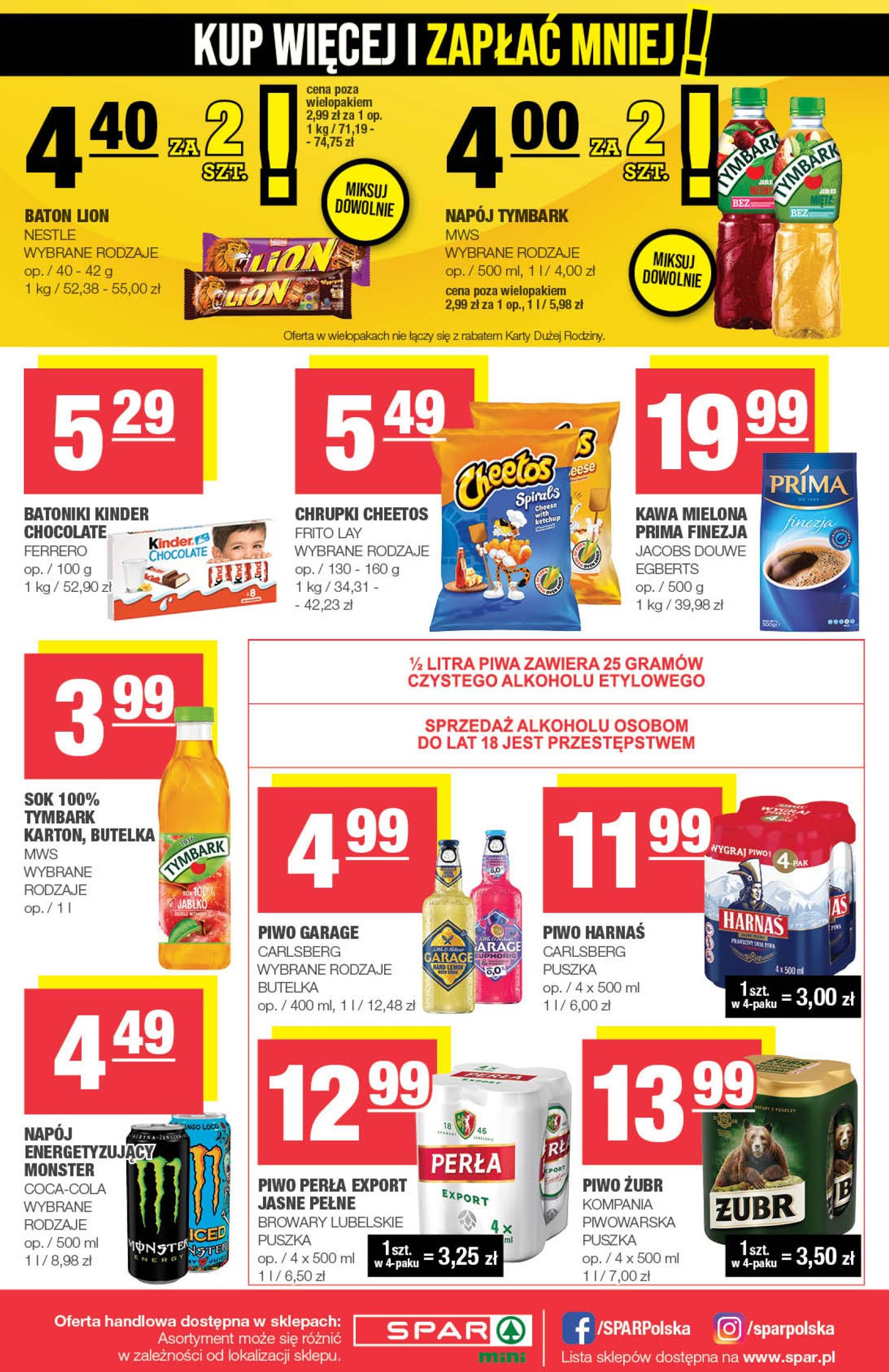 spar - SPAR - Mini gazetka ważna od 06.11. - 17.11. - page: 4