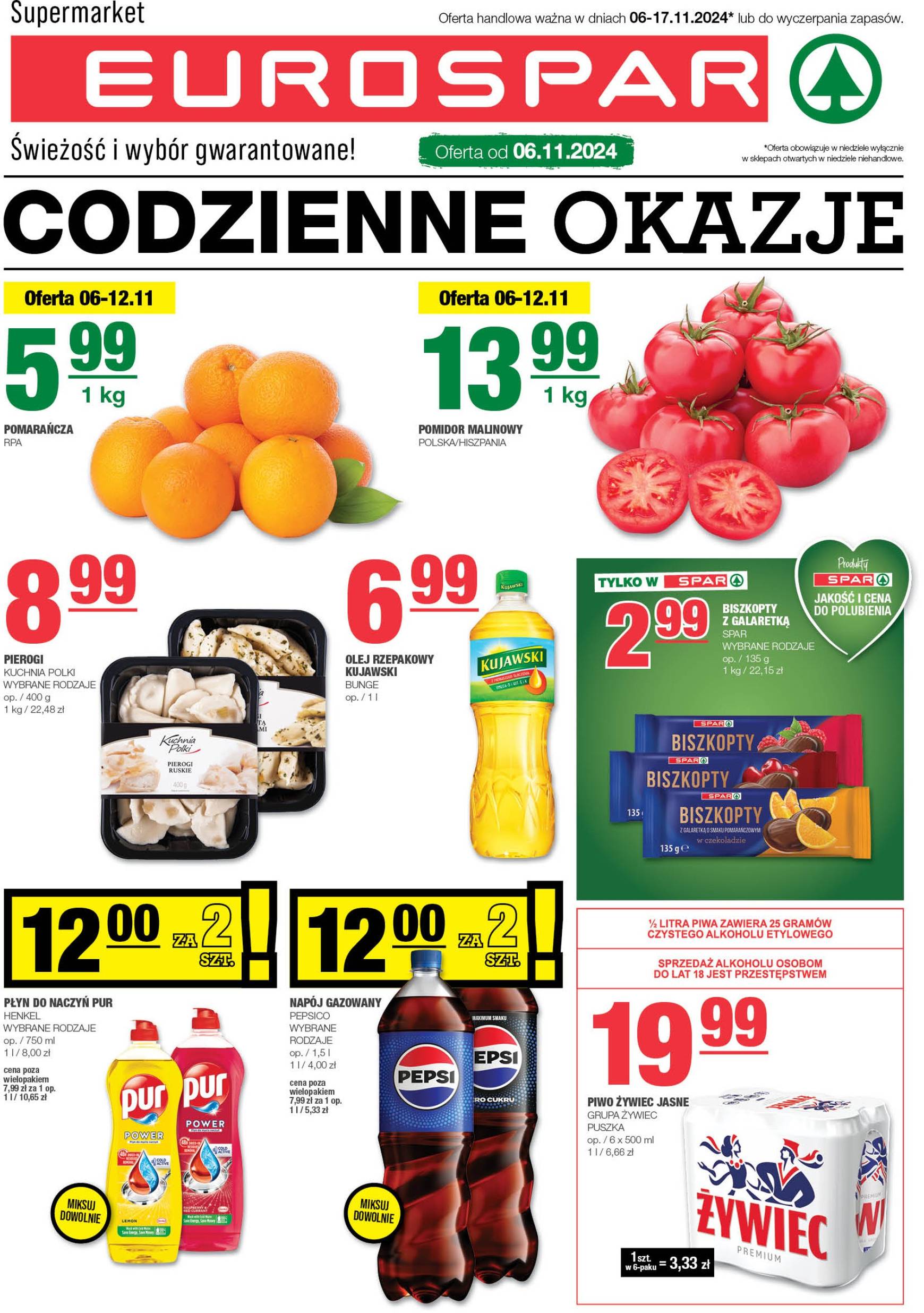 spar - EUROSPAR gazetka ważna od 06.11. - 17.11.