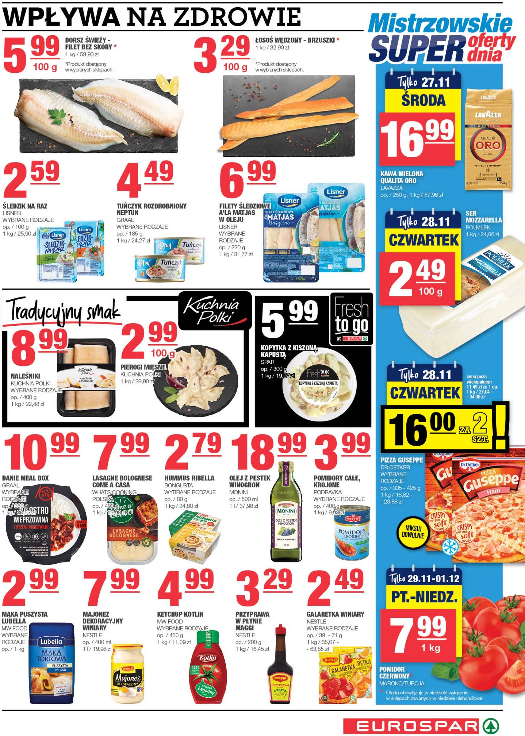 spar - EUROSPAR gazetka ważna od 20.11. - 01.12. - page: 5