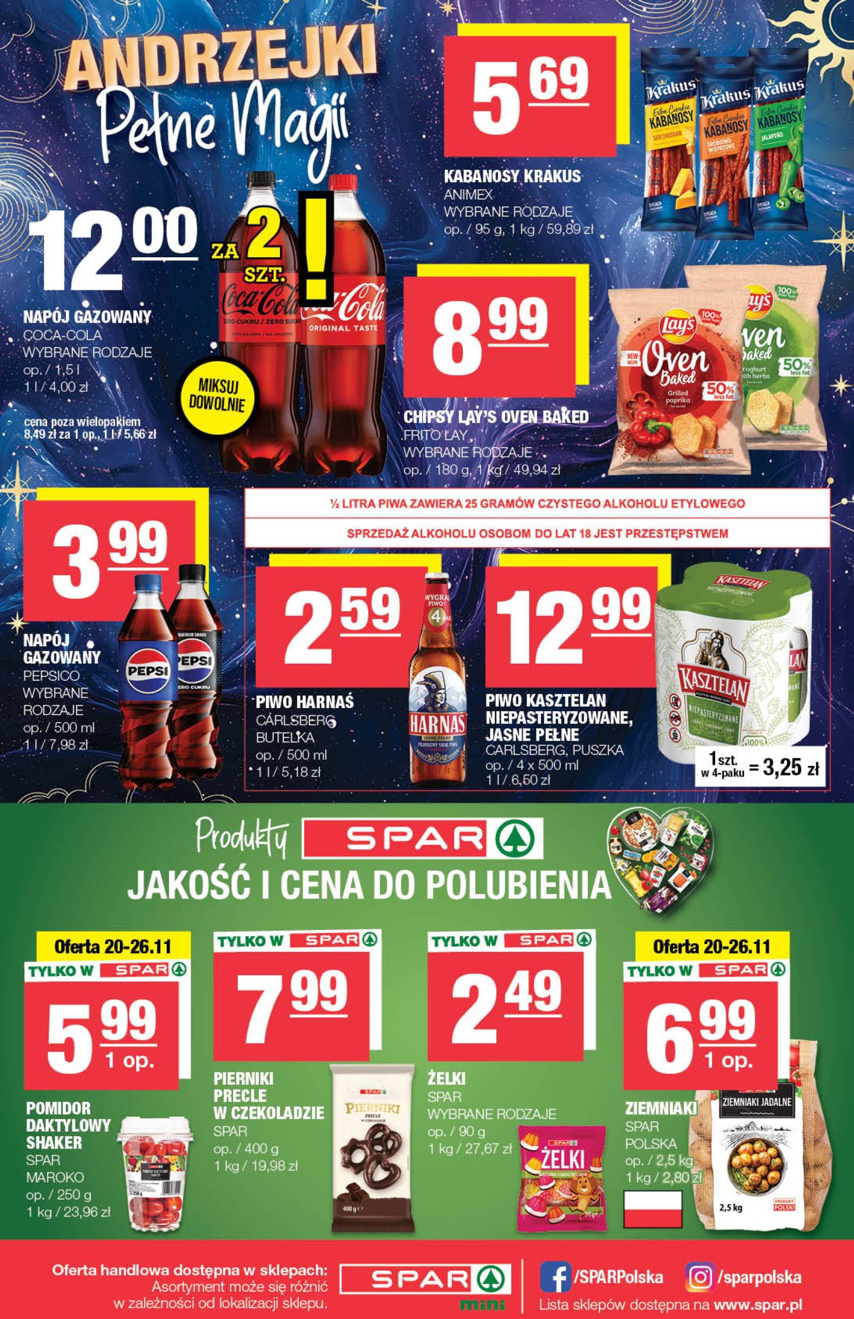 spar - SPAR - Mini gazetka ważna od 20.11. - 01.12. - page: 4