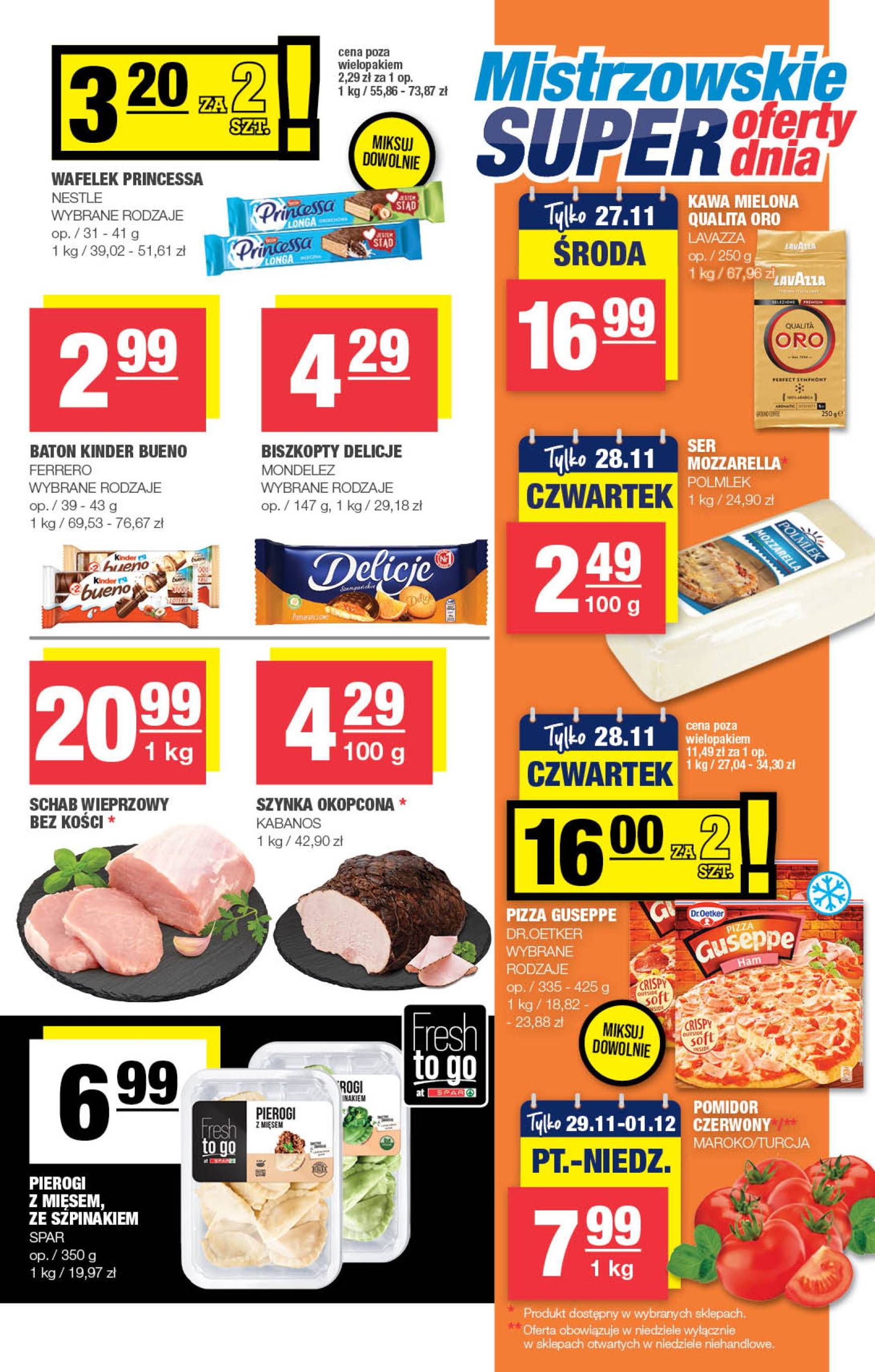 spar - SPAR - Mini gazetka ważna od 20.11. - 01.12. - page: 3