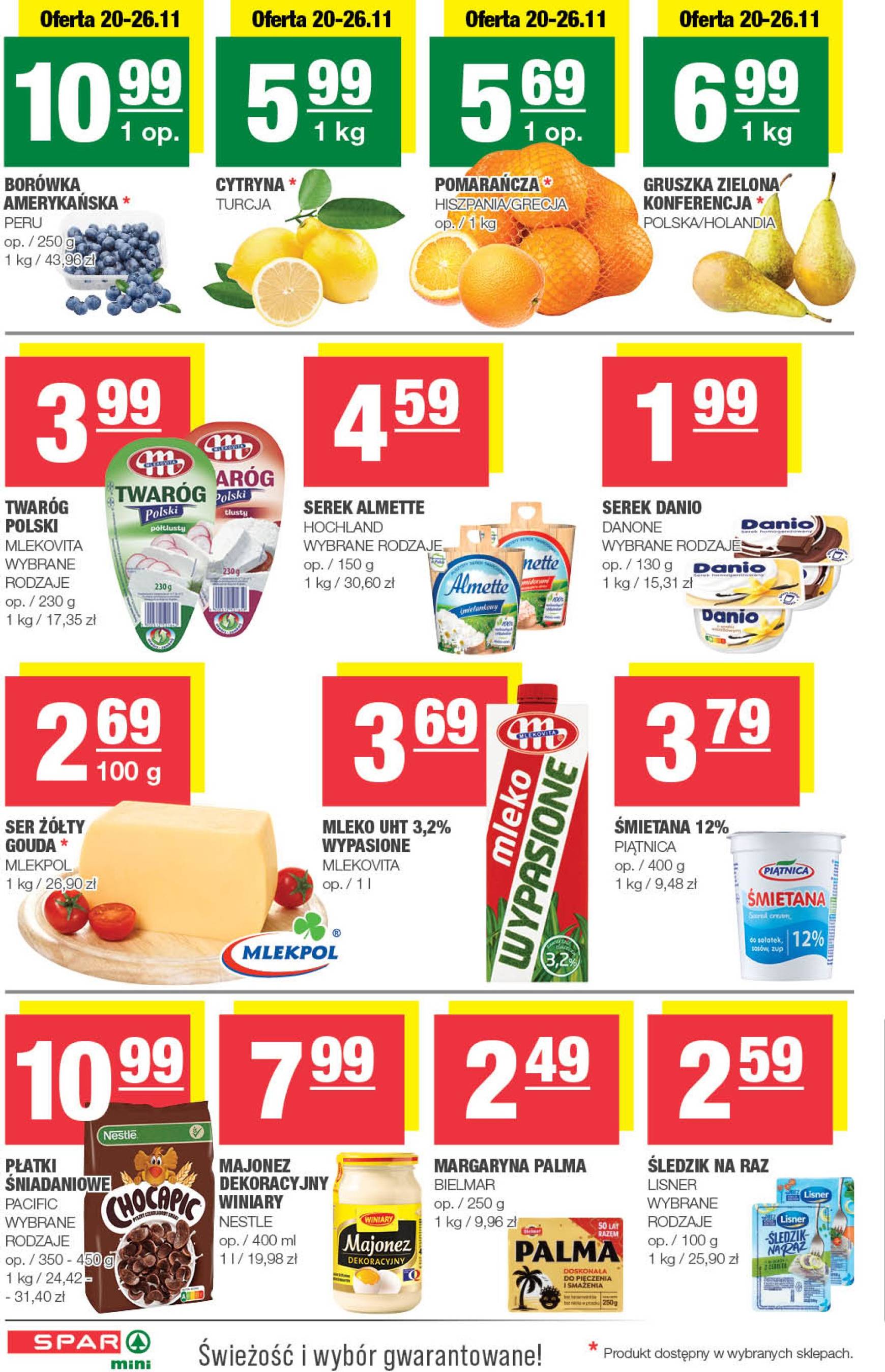 spar - SPAR - Mini gazetka ważna od 20.11. - 01.12. - page: 2