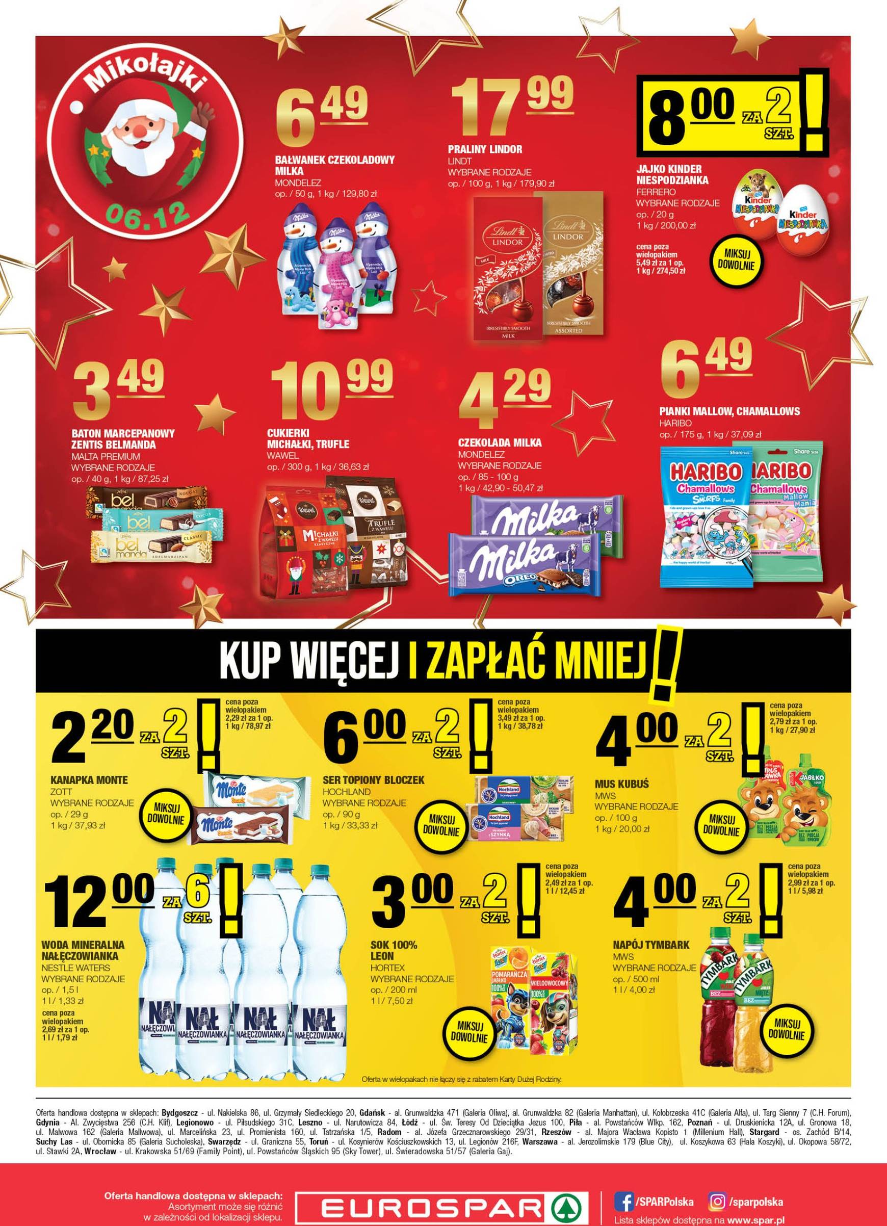 spar - EUROSPAR gazetka ważna od 02.12. - 08.12. - page: 8