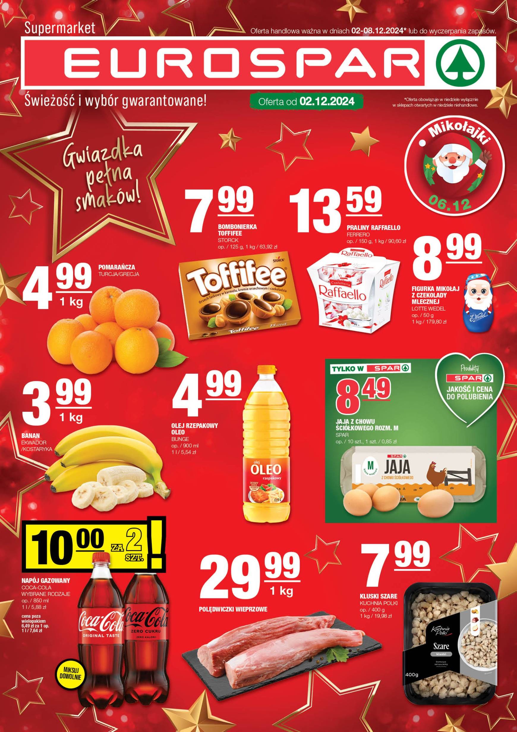 spar - EUROSPAR gazetka ważna od 02.12. - 08.12.