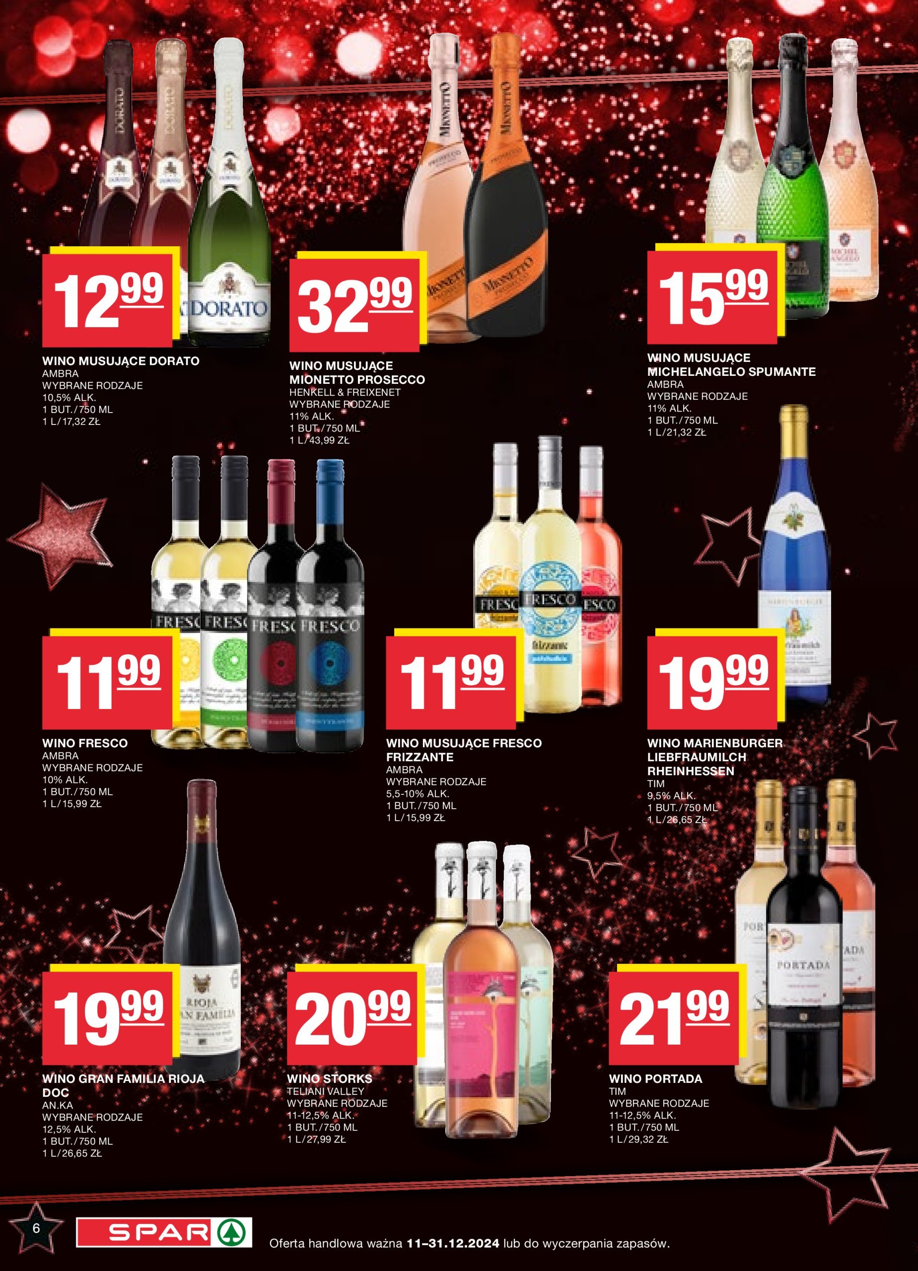 spar - SPAR - Katalog alkoholowy gazetka ważna od 11.12. - 31.12. - page: 6