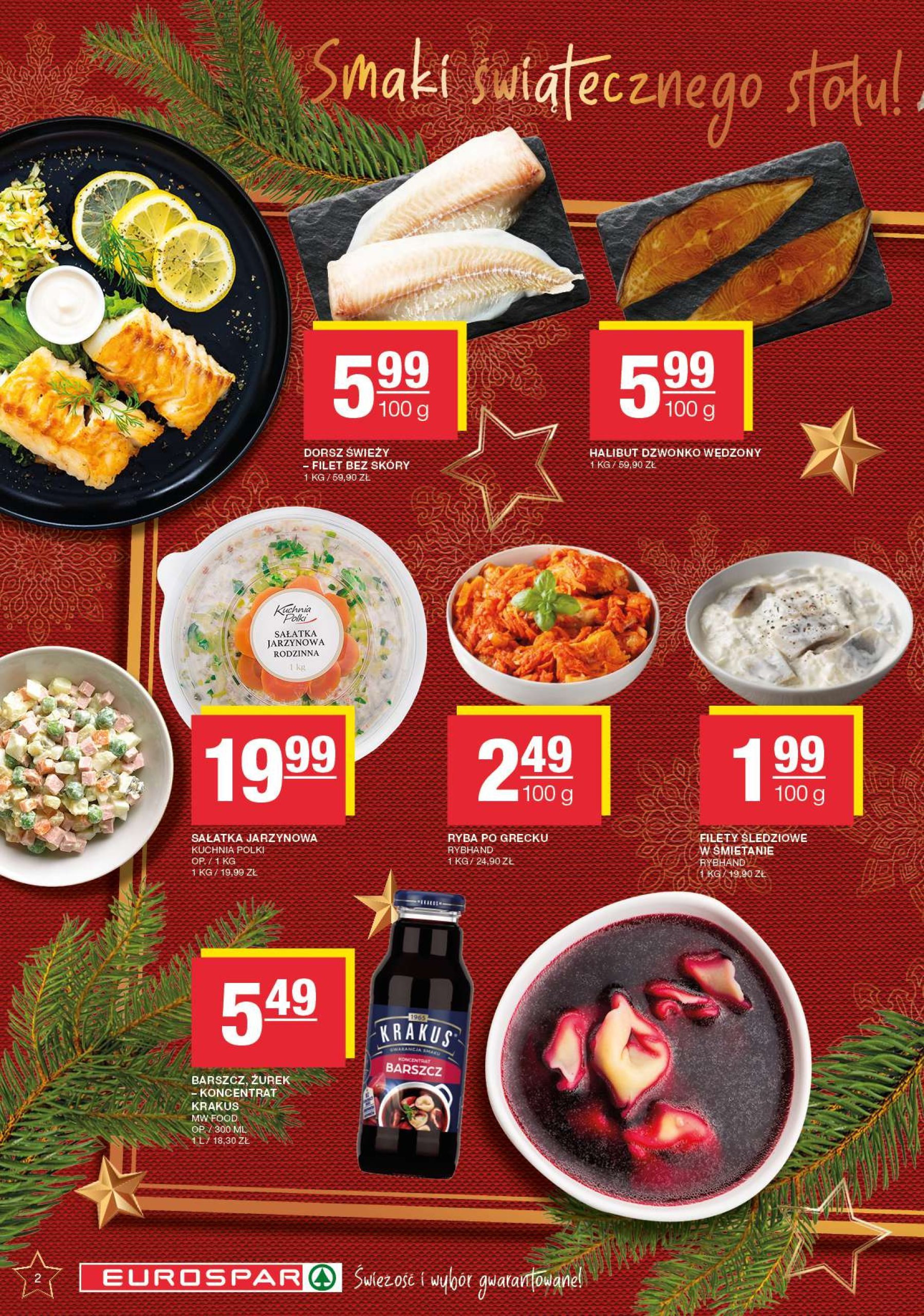 spar - EUROSPAR gazetka ważna od 09.12. - 24.12. - page: 2