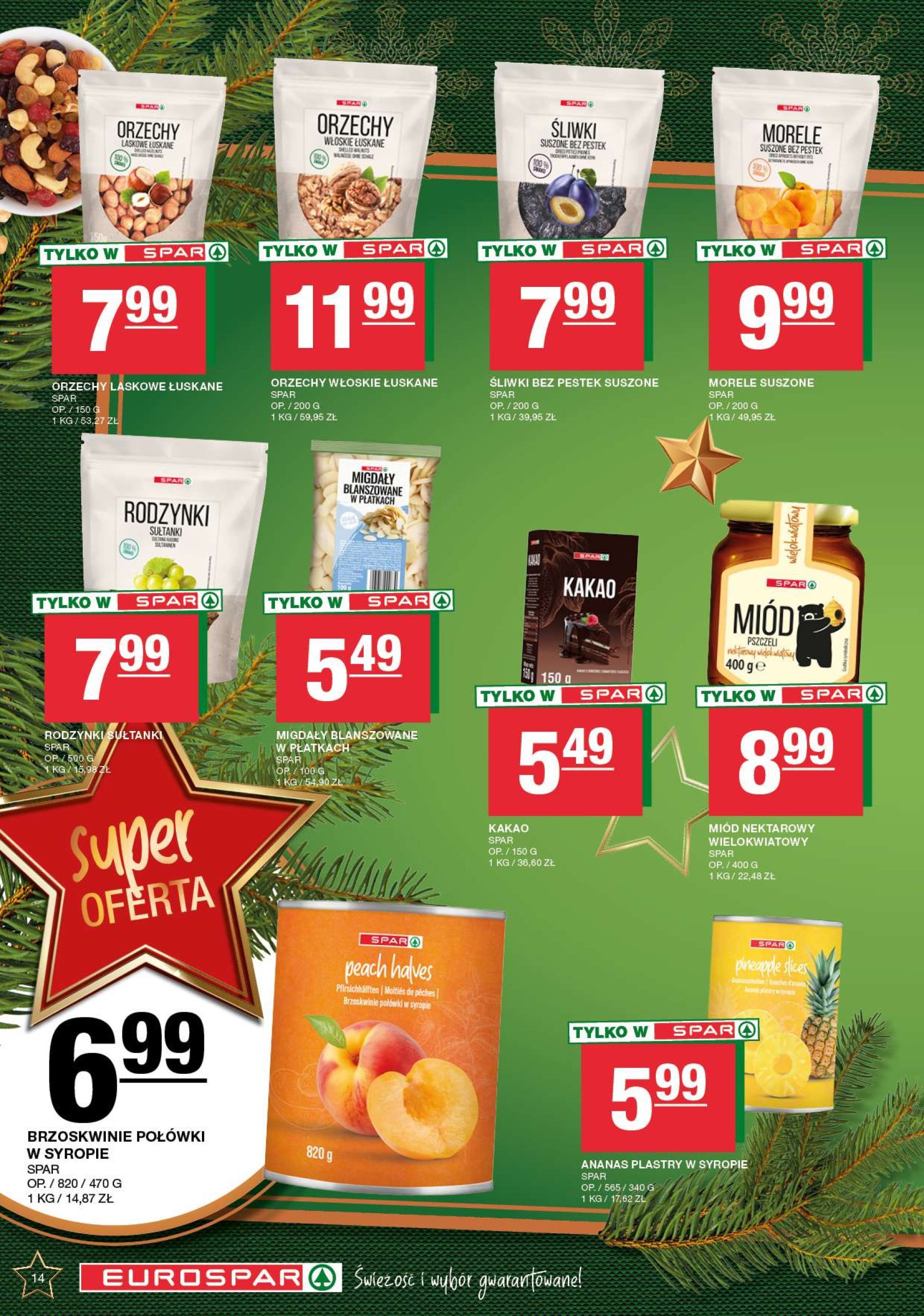 spar - EUROSPAR gazetka ważna od 09.12. - 24.12. - page: 14