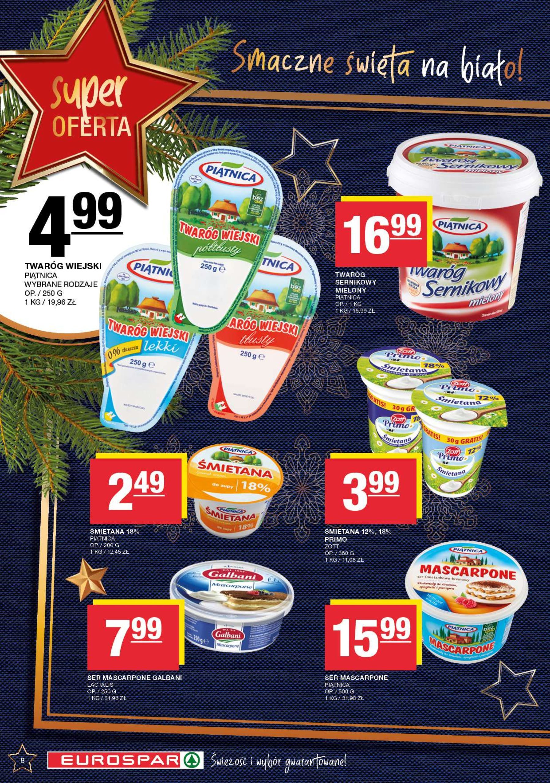 spar - EUROSPAR gazetka ważna od 09.12. - 24.12. - page: 8